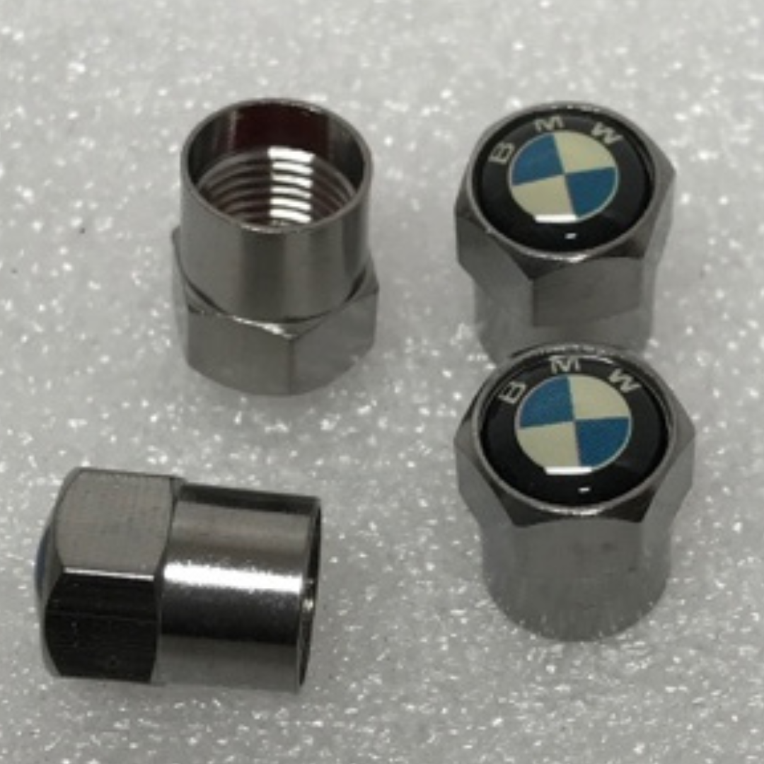 Set of 4 BMW Tire Stem Valve Cap For Car 6e4d20c4