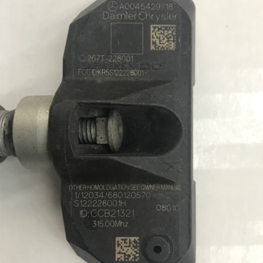 Set of 4 Mercedes Benz TPMS A0045429718 dbc98163