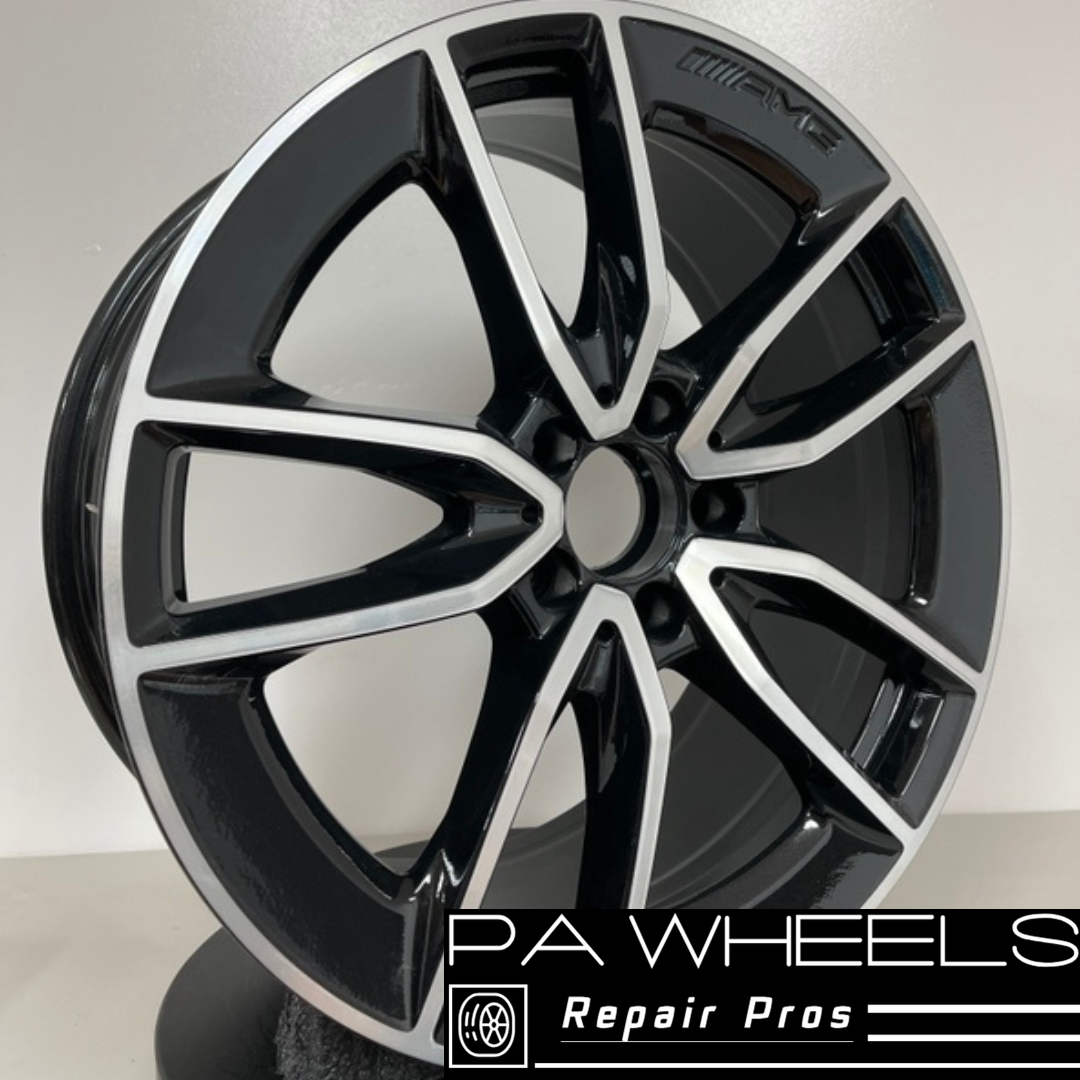 MERCEDES C43 2018 19" FACTORY OEM AMG REAR WHEEL RIM 85699 aka 96387 A2054010801