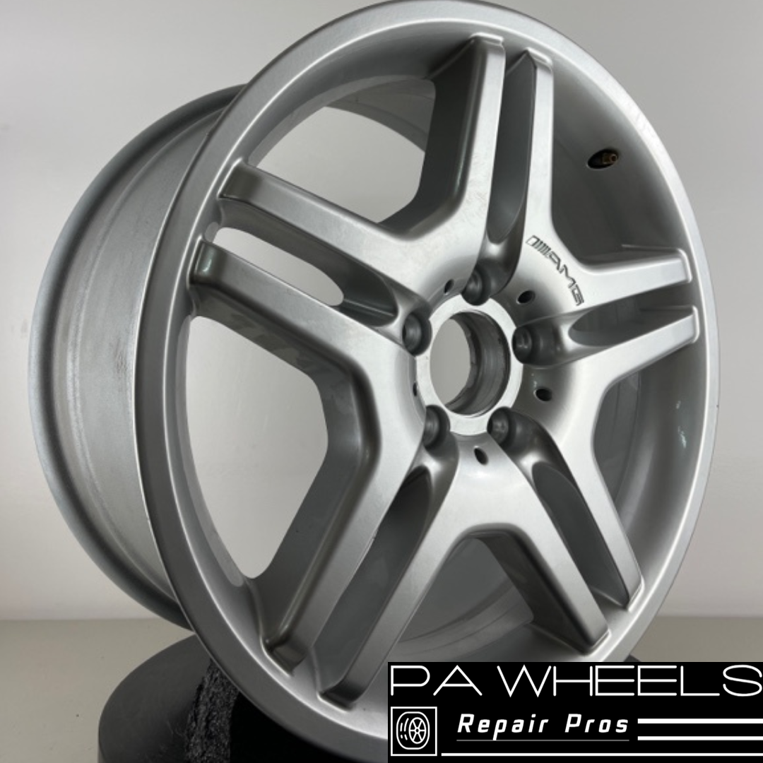 MERCEDES CL & S-CLASS 2003-006 18" FACTORY ORIGINAL FRONT WHEEL RIM