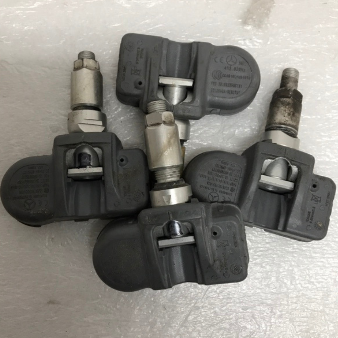 Set of 4 Mercedes Schrader TPMS Sensor A0009054100 433mhz 63ef5eb1