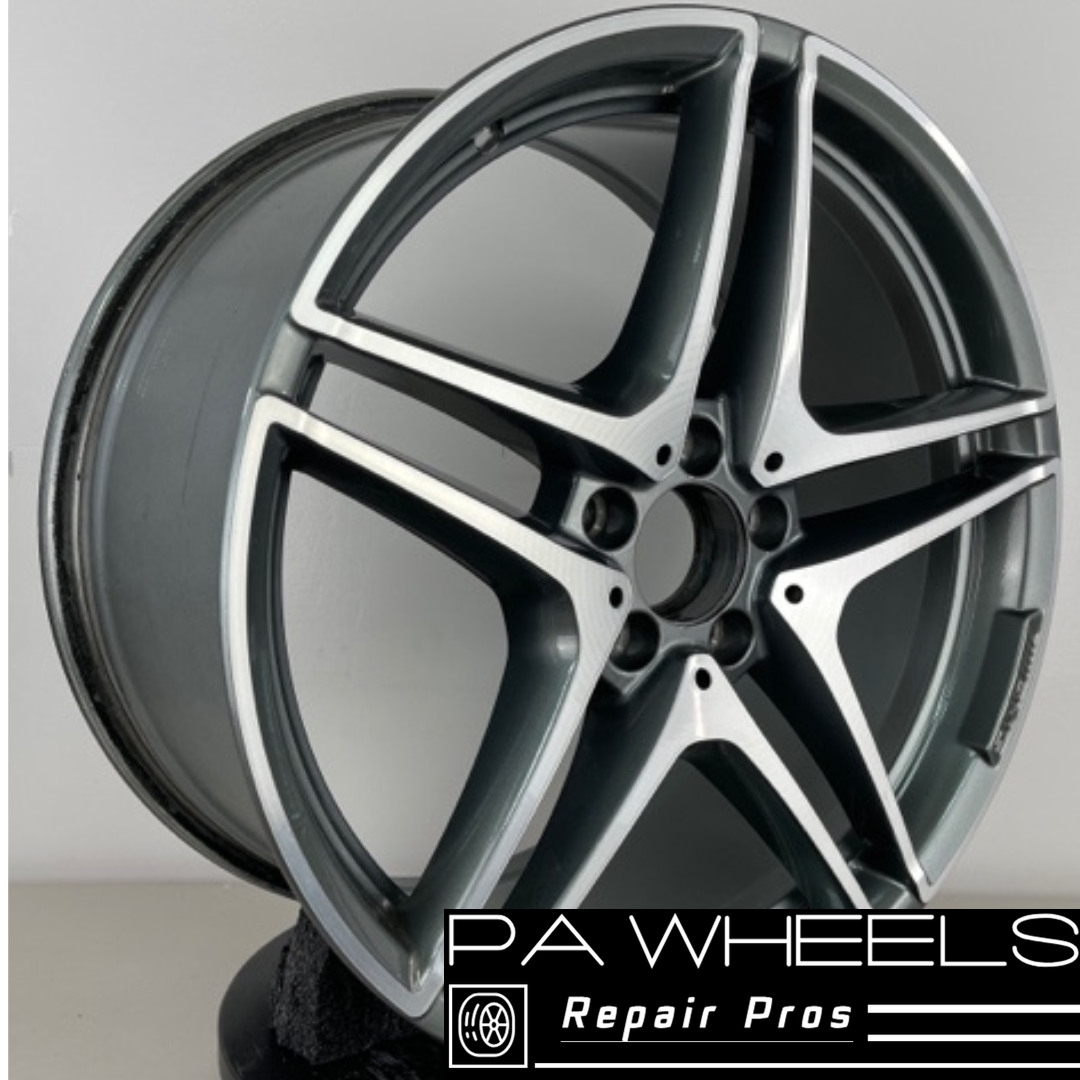 MERCEDES C-CLASS 2015-2019 19" FACTORY ORIGINAL REAR AMG WHEEL RIM 85455