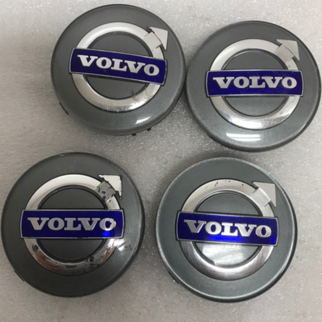 Set of 4 Volvo Iron Mark Alloy Wheel Center Cap 30666913 88dbba65