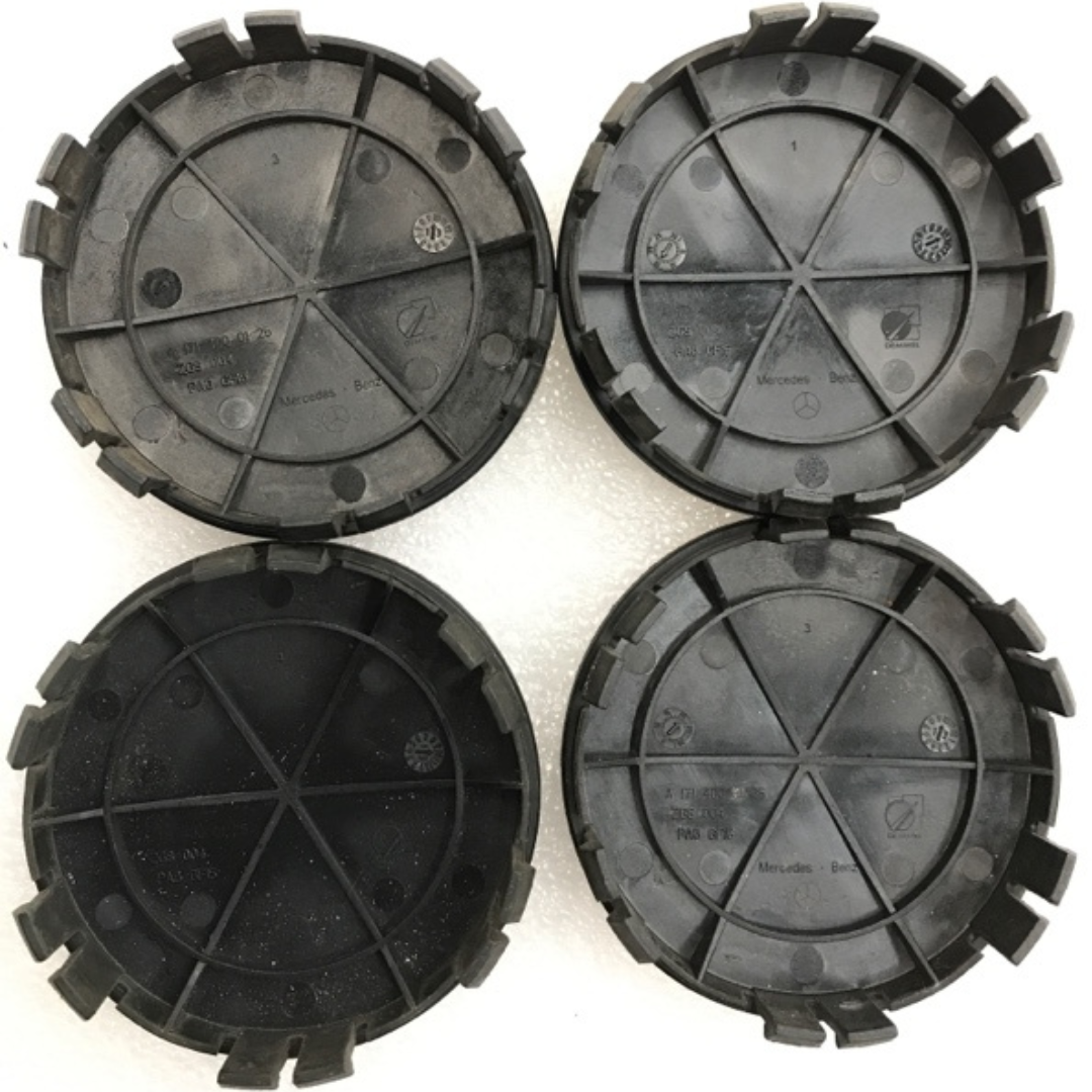 SET OF 4 MERCEDES-BENZ WHEEL CENTER CAPS A1714000125 9d553abe