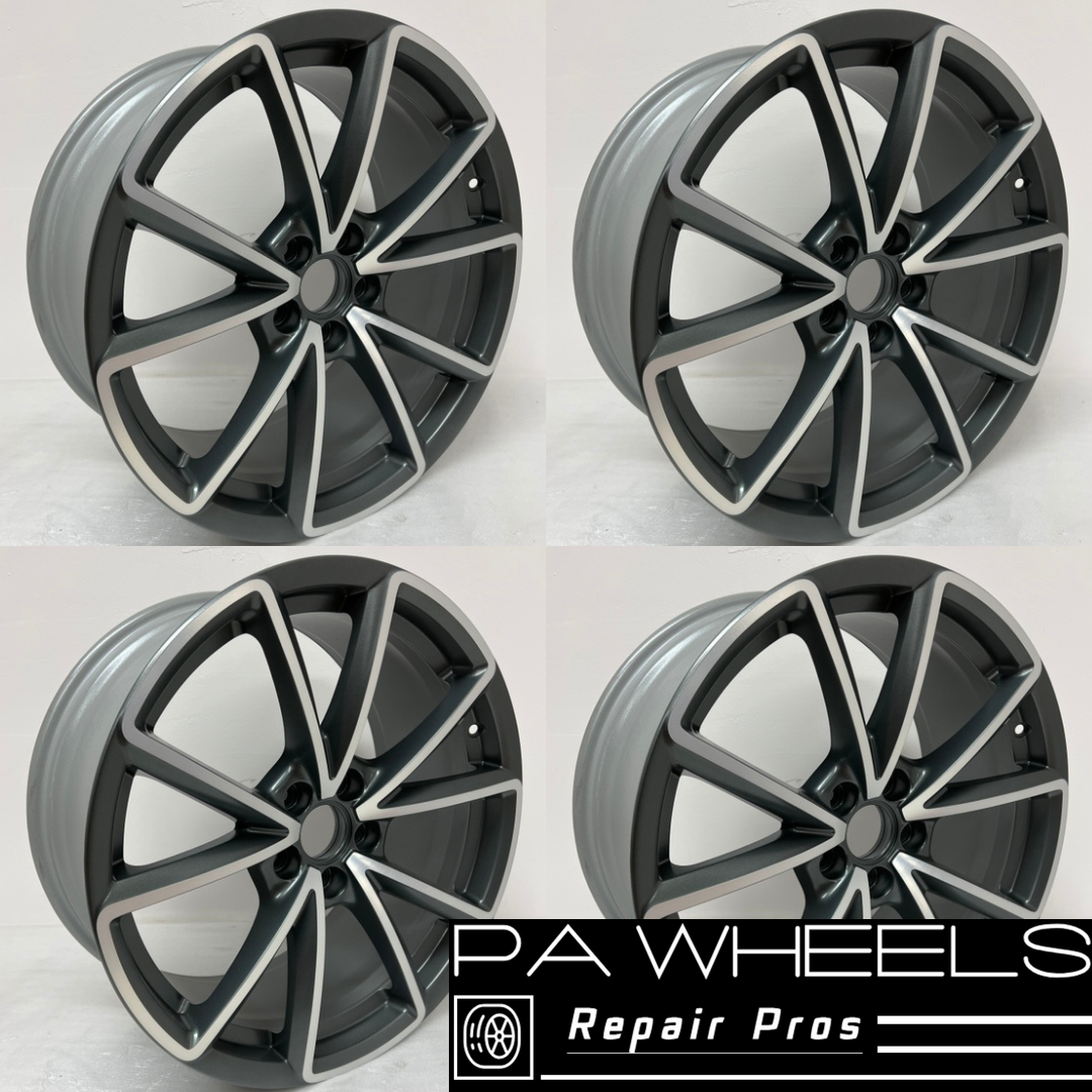 SET OF 4 AUDI S4 2015 2016 19" FACTORY ORIGINAL WHEEL RIM 58967 8K0601025CT