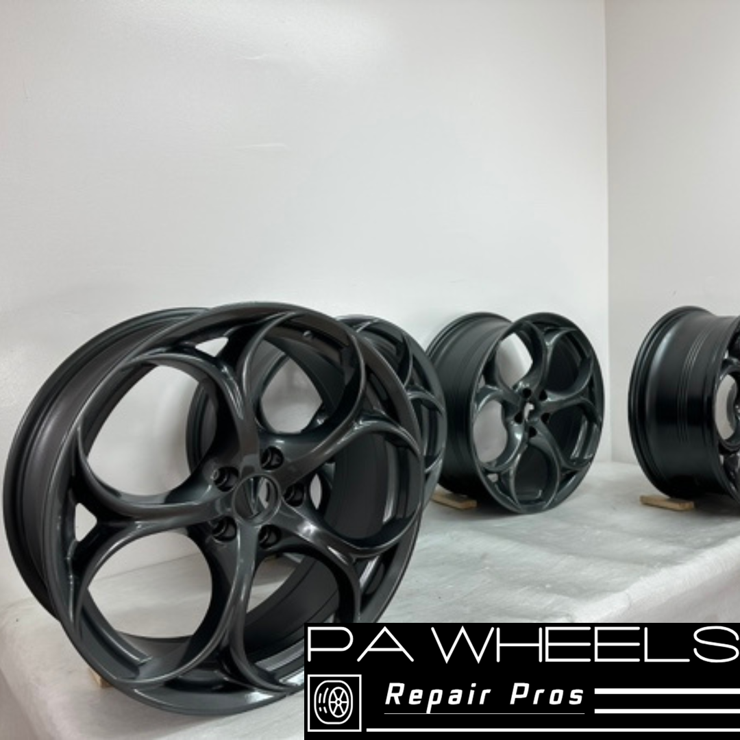 SET OF 4 ALFA ROMEO GIULIA 2017-2019 19'' FACTORY ORIGINAL WHEEL RIM 58166 58167