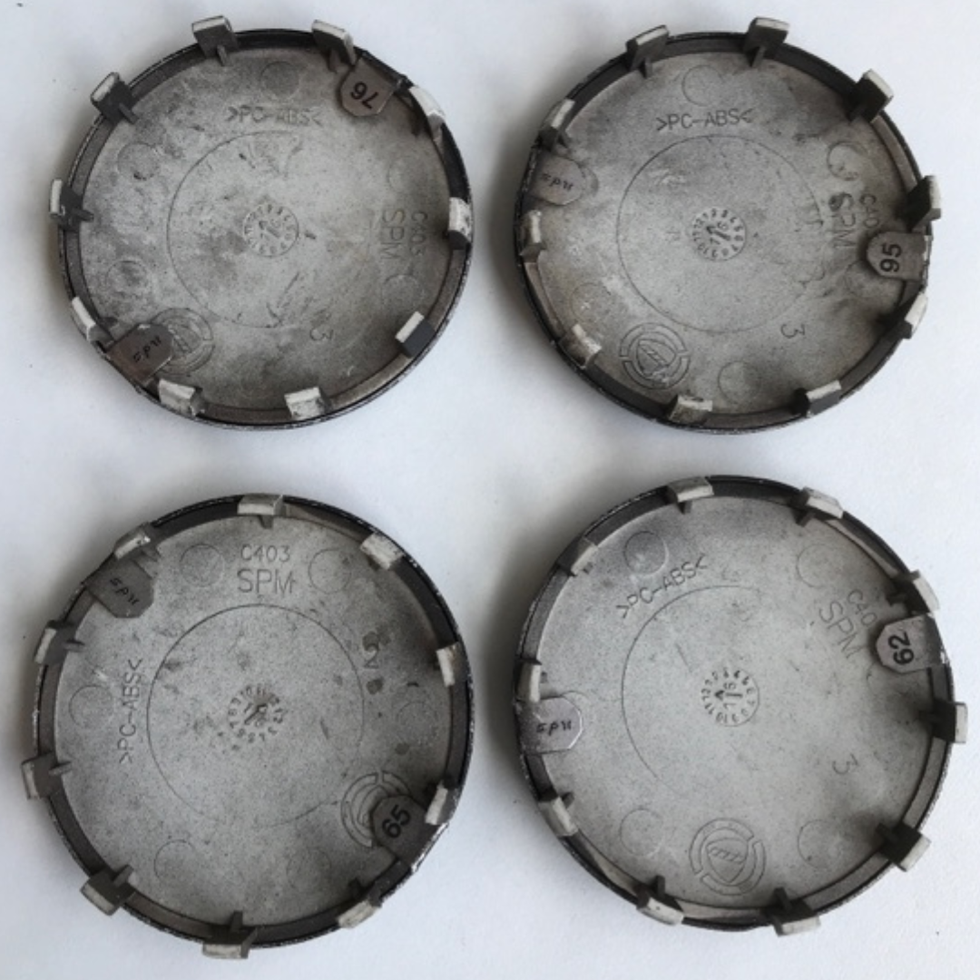 Set of 4 Maserati Wheel Hub Center Cap C403-SPM 09870b45