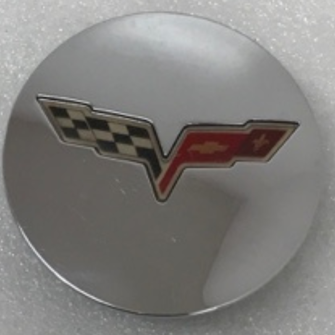 Set of 3 Chevrolet Corvette Chrome 2014-2017 OEM Center Cap 9595010 0941c90c