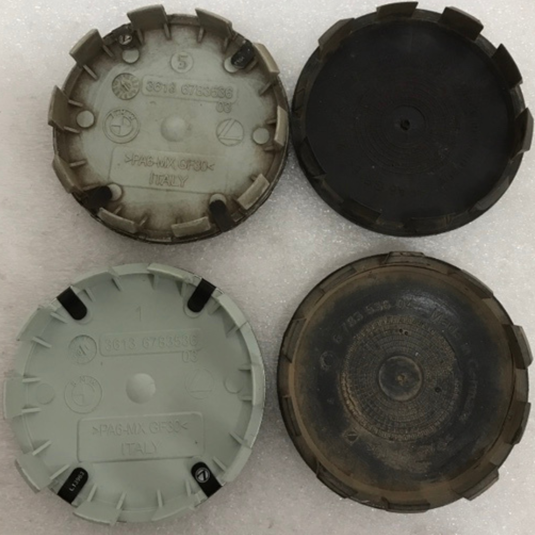Set of 4 BMW Wheel Center Cap 68mm Genuine 36136783536 bcfbbdb