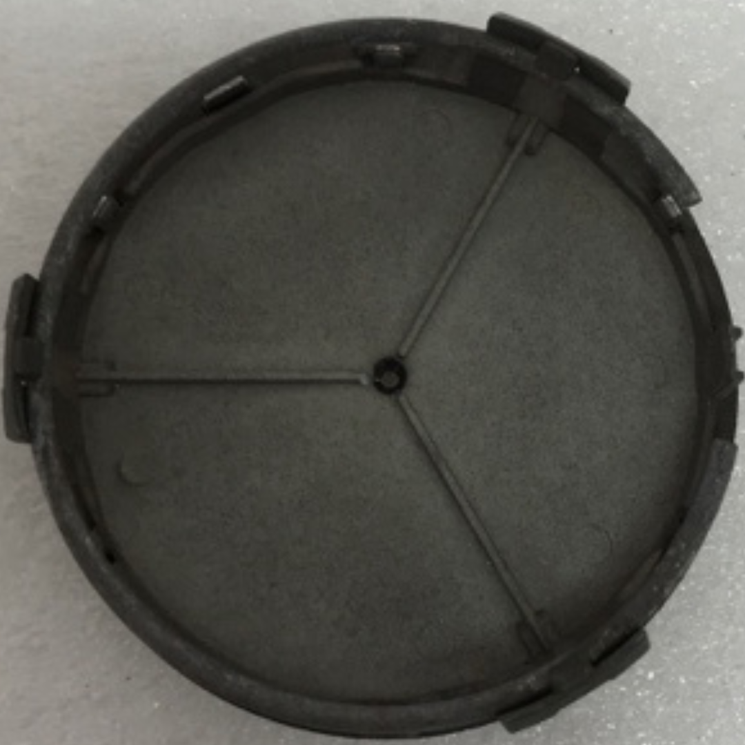 Set of 4 Mercedes-Benz Matte Black Wheel Center Hub Caps Set 75mm 15566df6