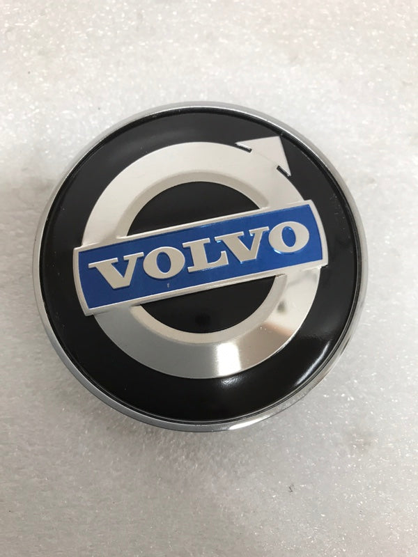 Set of 4 Volvo Iron Mark Alloy Wheel Center Cap Black 34df29a8
