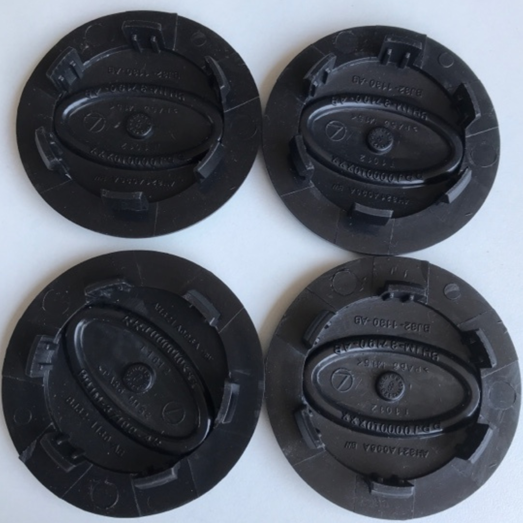 Set of 4 Land Rover Range Rover Center Hub Cap BLACK RRJ000010XXX 6f6c4874