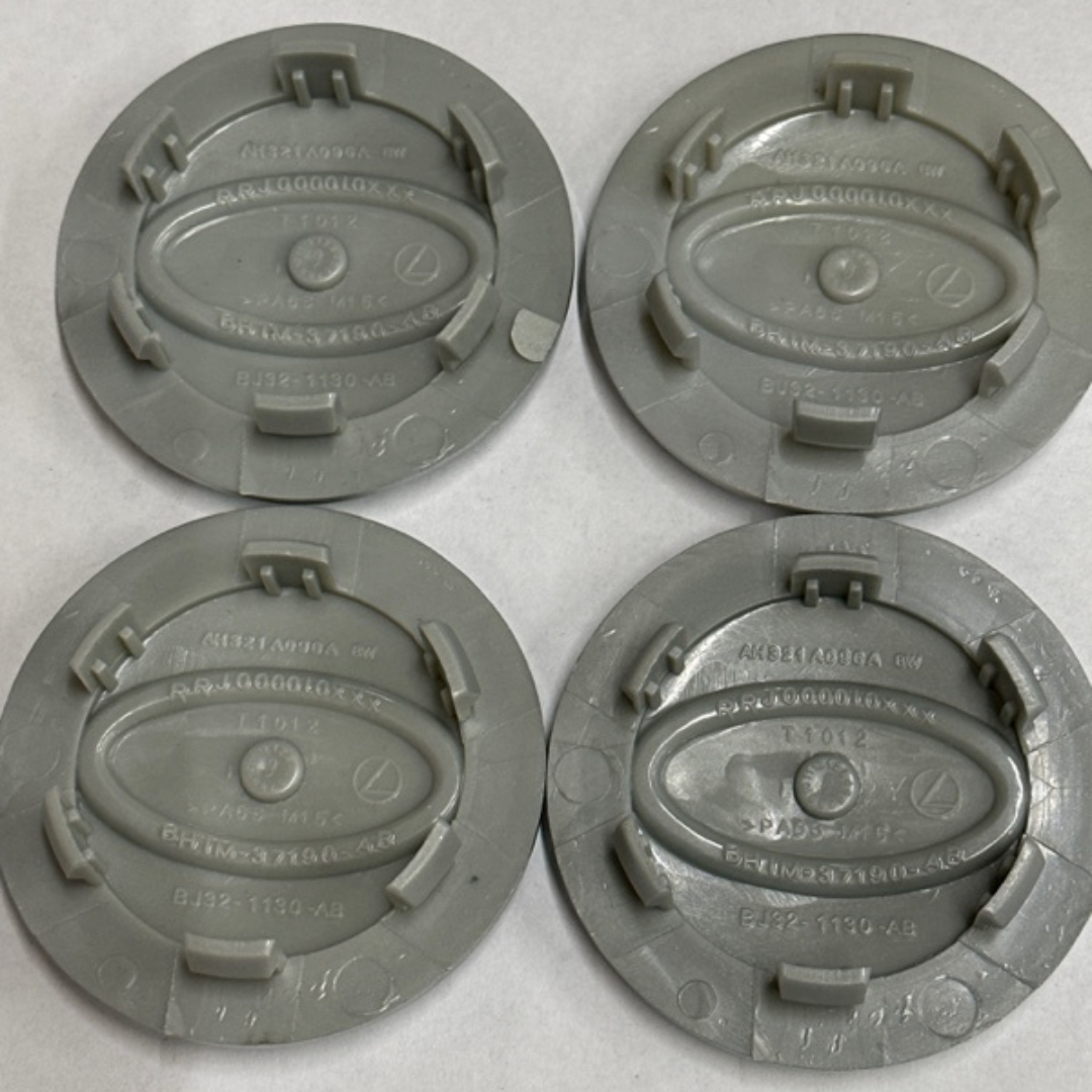 Set of 4 Land Rover Range Rover Center Hub Cap Silver RRJ000010XXX e66072f0