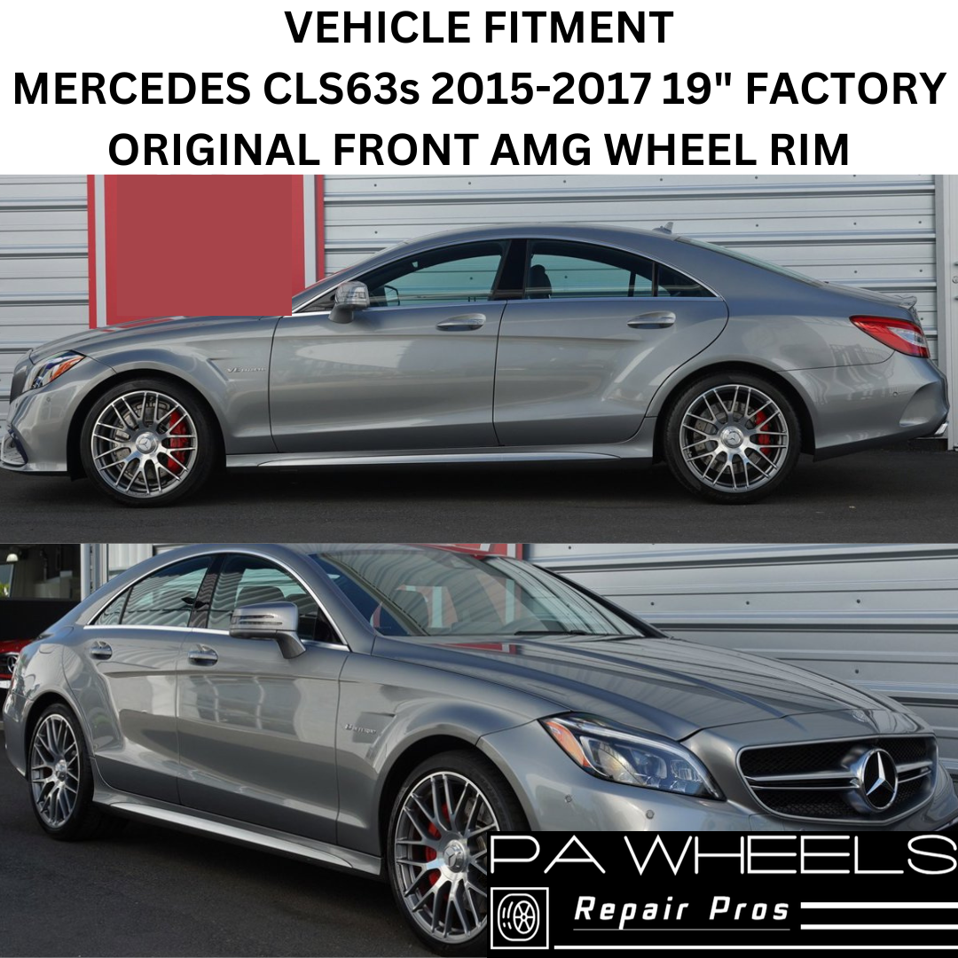 MERCEDES CLS63s 2015-2017 19" FACTORY ORIGINAL REAR WHEEL RIM