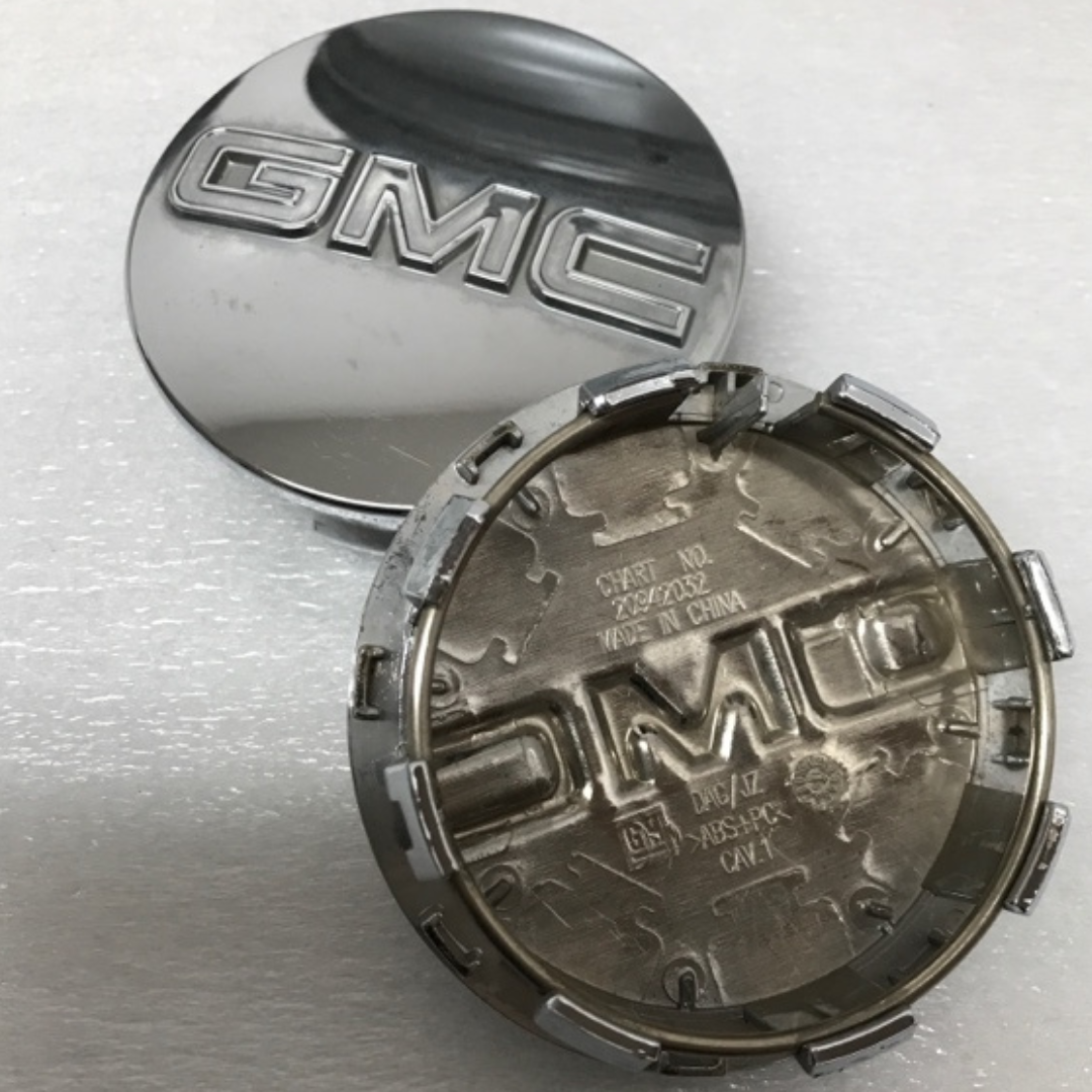 Set of 2 GMC CENTER CAPS 20942032 83 MM f5af69bf
