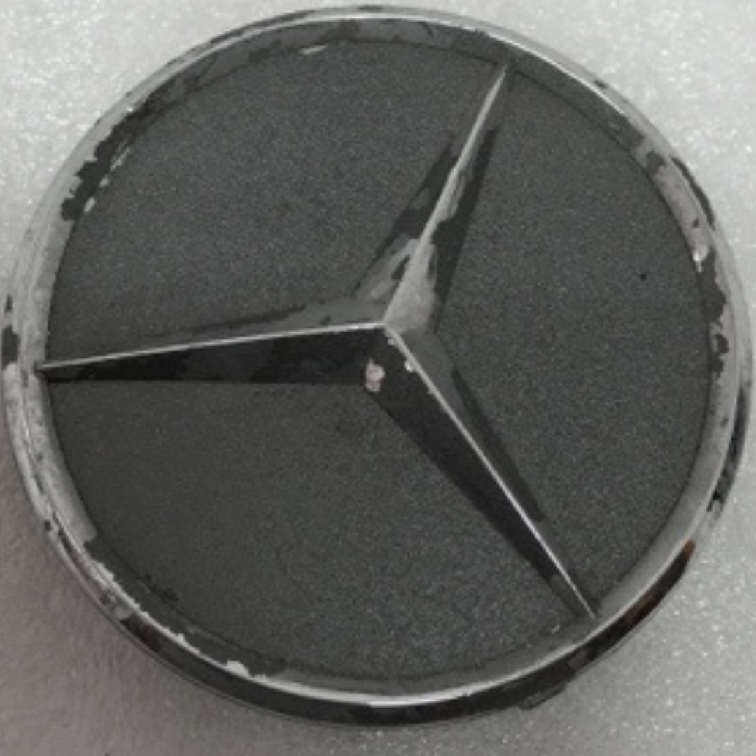 4x for Mercedes-Benz Matte Black Wheel Center Hub Caps 75mm 758deb1e