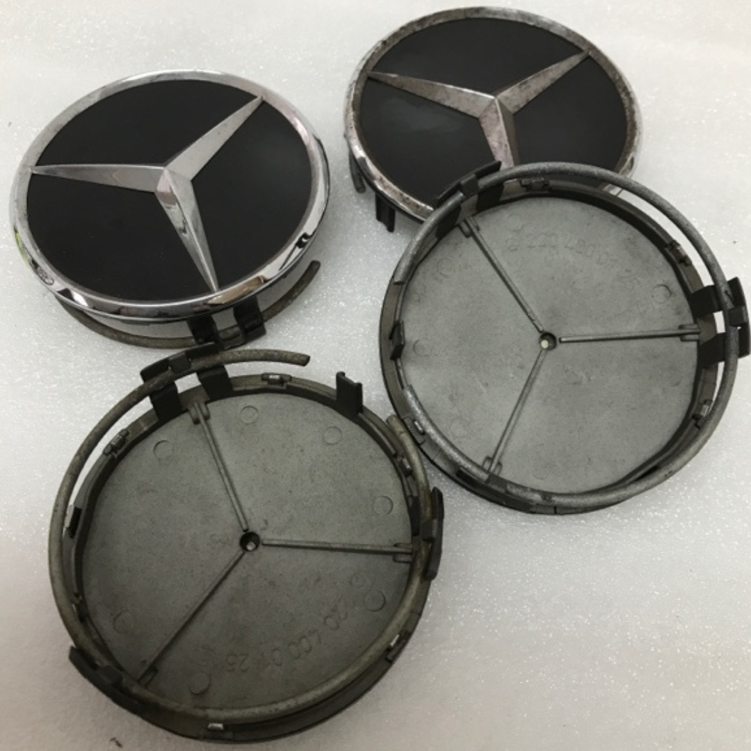 SET OF 4 CENTER CAP Mercedes Benz 2204000125 75 MM ee4b35ee