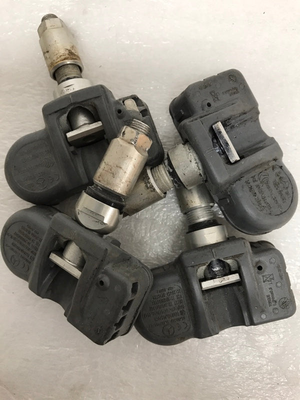 Set of 4 Mercedes Schrader TPMS Sensor A0009054100 433mhz 6bf76079
