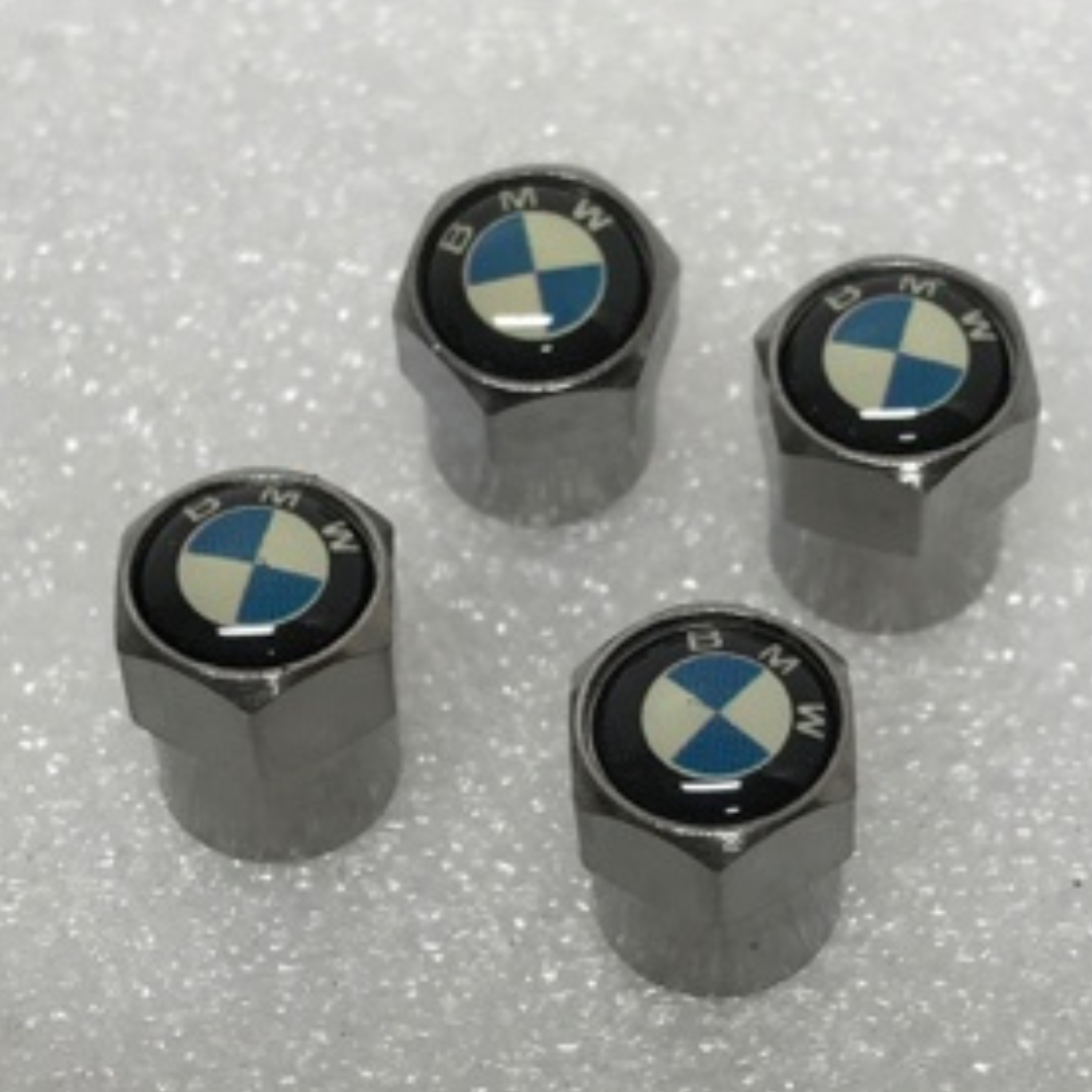Set of 4 BMW Tire Stem Valve Cap For Car 6e4d20c4