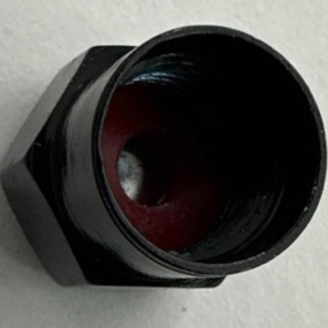 Set of 4 Universal Ford Black Wheel Stem Air Valve Caps 87f3ced9