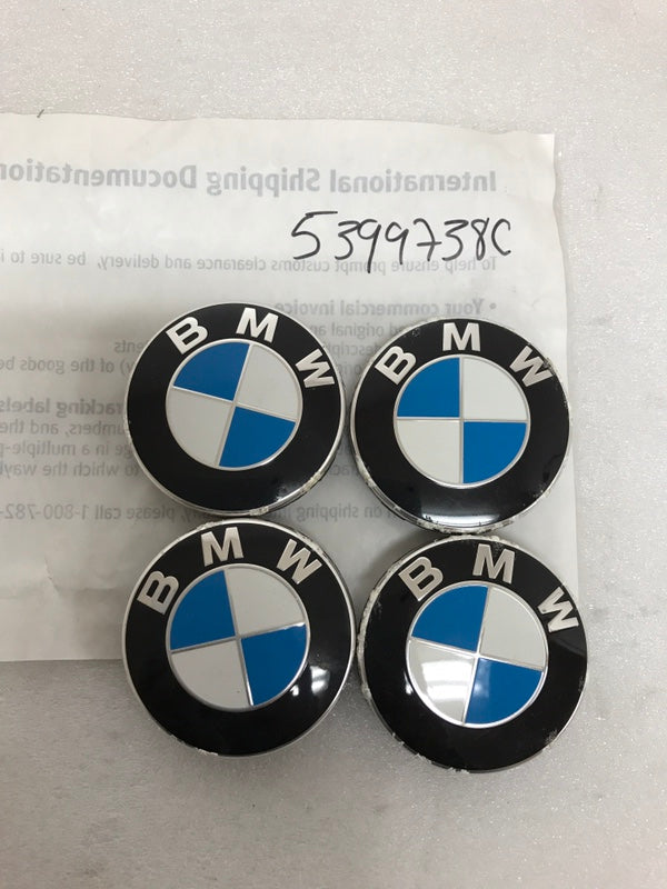 Set of 4 BMW Wheel Center Cap 68mm Genuine 36136783536 539973c