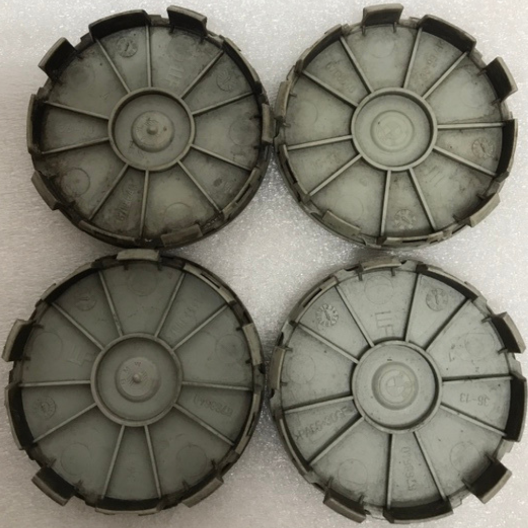 Set of 4 BMW Wheel Center Caps 6768640 68mm dc30581f