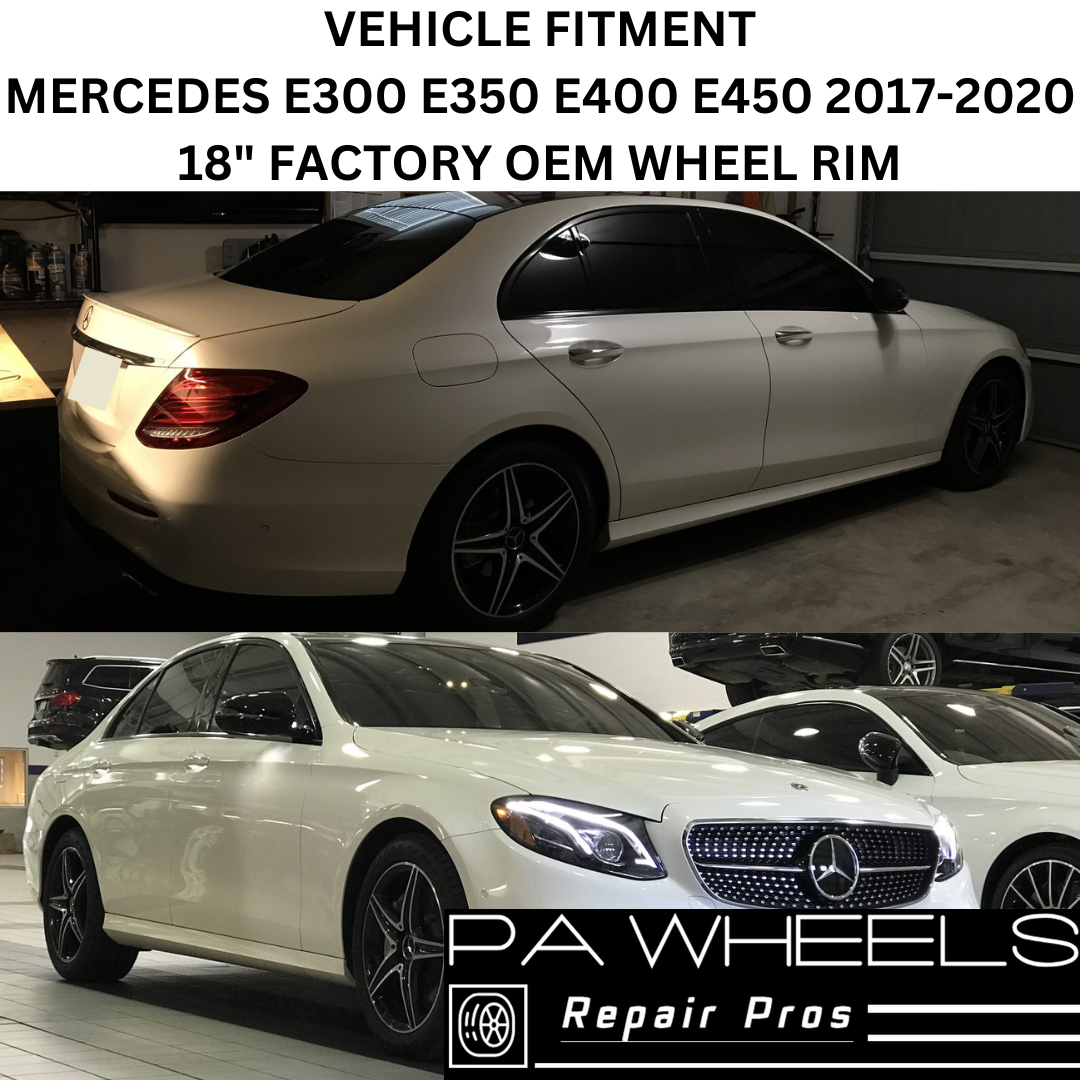 MERCEDES E-CLASS 2017-2020 18" FACTORY OEM FRONT AMG WHEEL RIM 85538 A2134011800