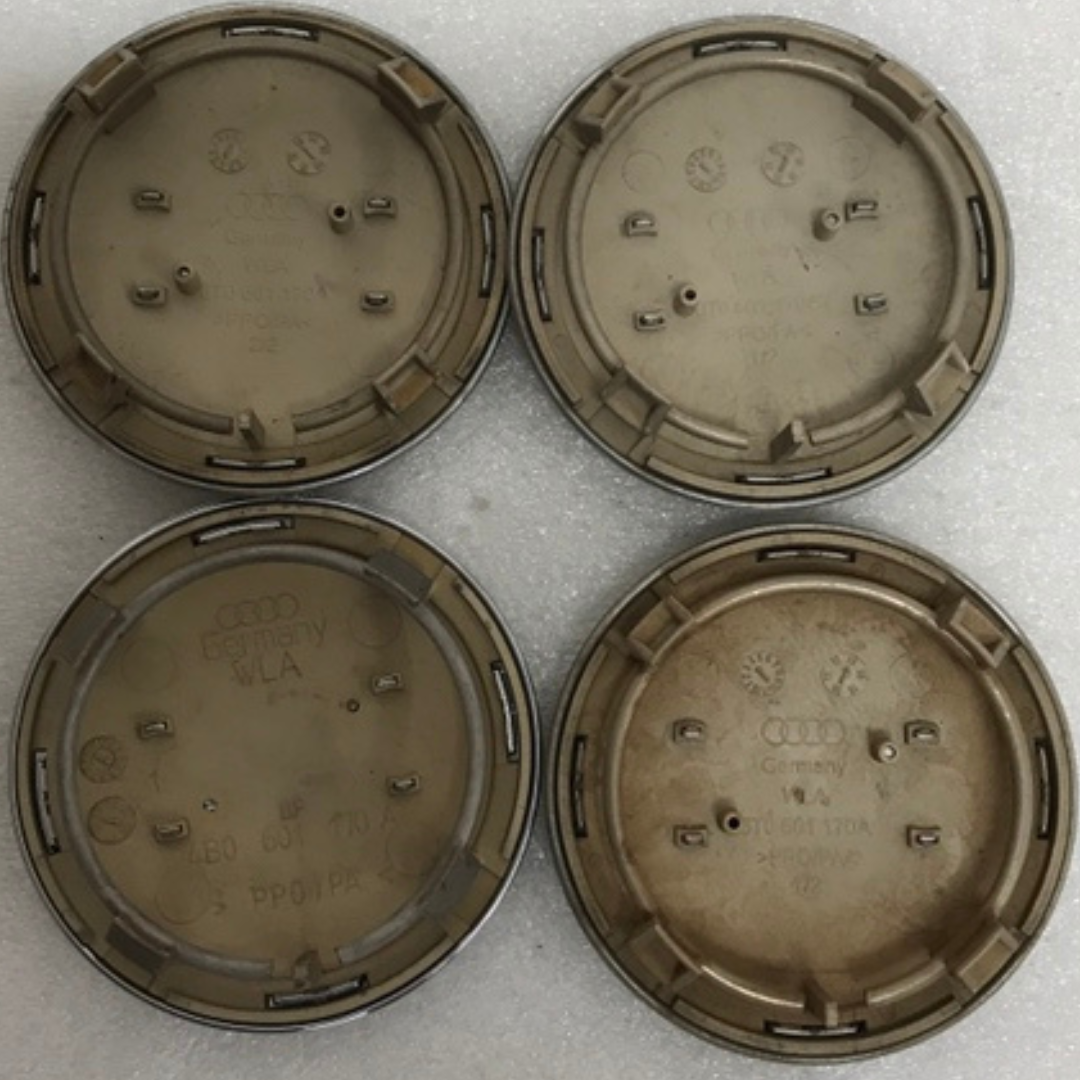 Set of 4 Audi Wheel Hub Center Caps 4B0601170A cc796aec