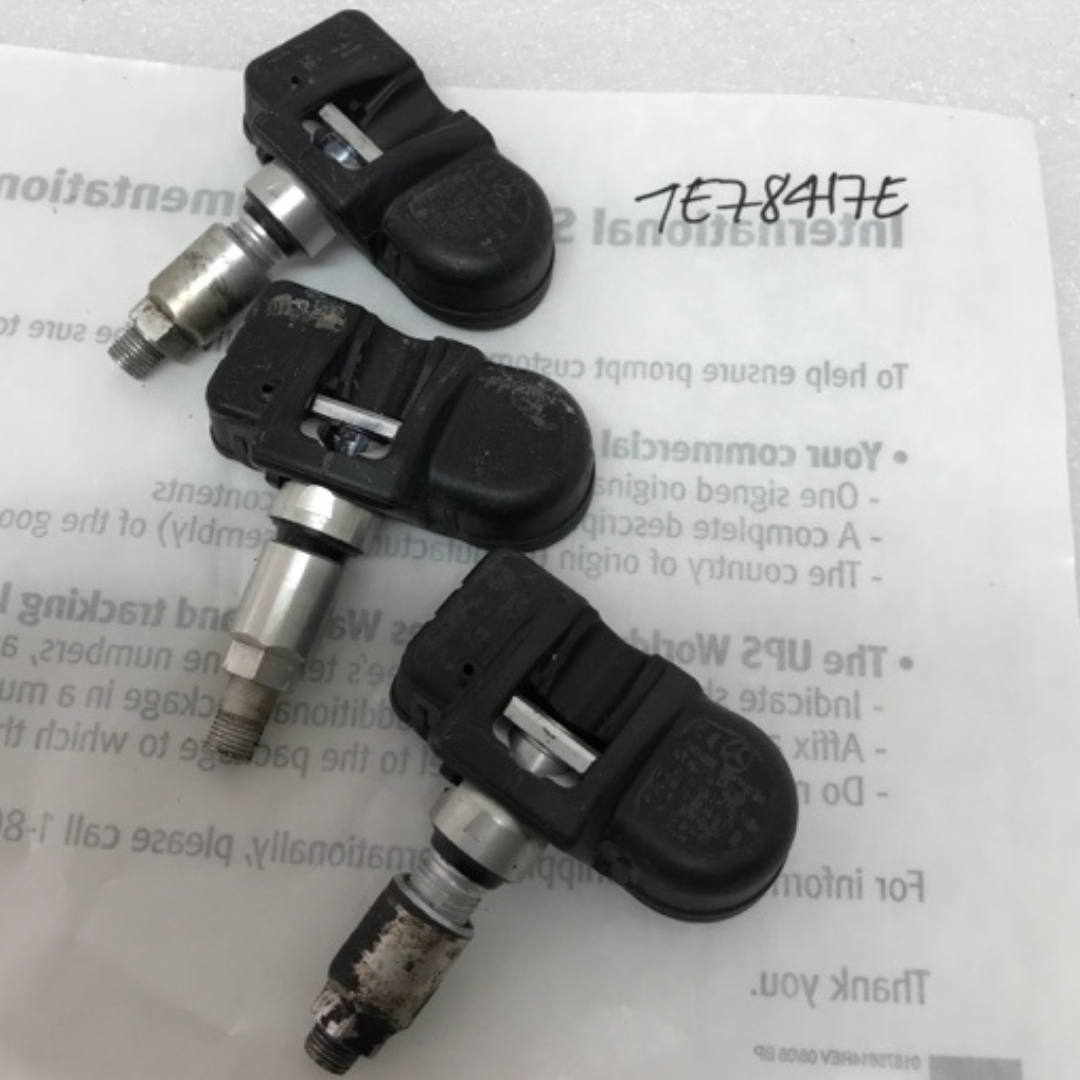 Set of 3 Mercedes TPMS Sensor 0009057200 1e78417e