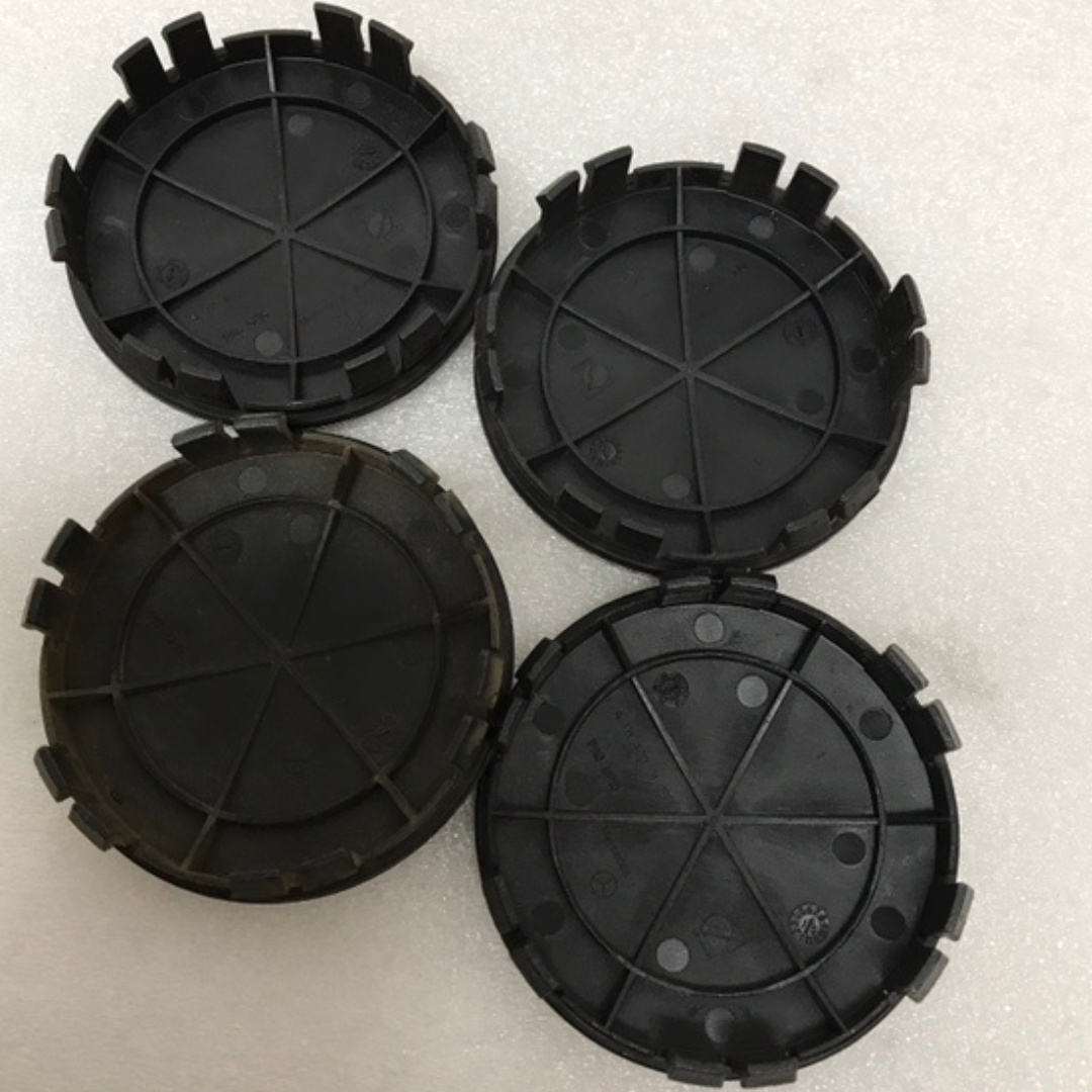 Set of 4 Mercedes 75MM Classic Dark Blue Wheel Center Hub Caps e796ba03