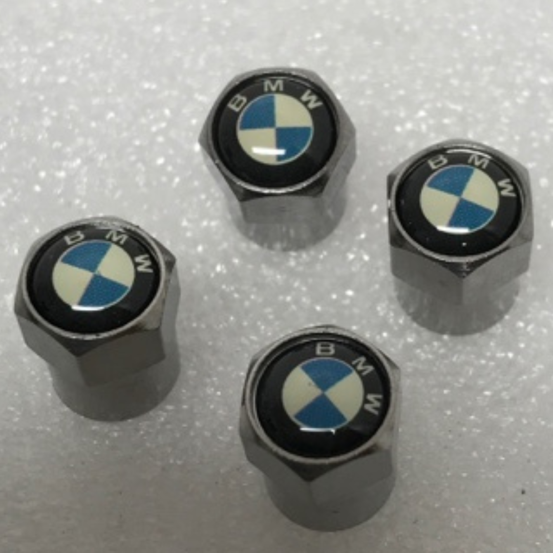 Set of 4 BMW Tire Stem Valve Cap For Car 6e4d20c4