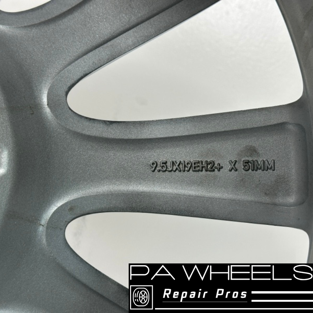 JAGUAR XK 2010-2013 19" FACTORY ORIGINAL REAR WHEEL RIM 59855 C2P12618
