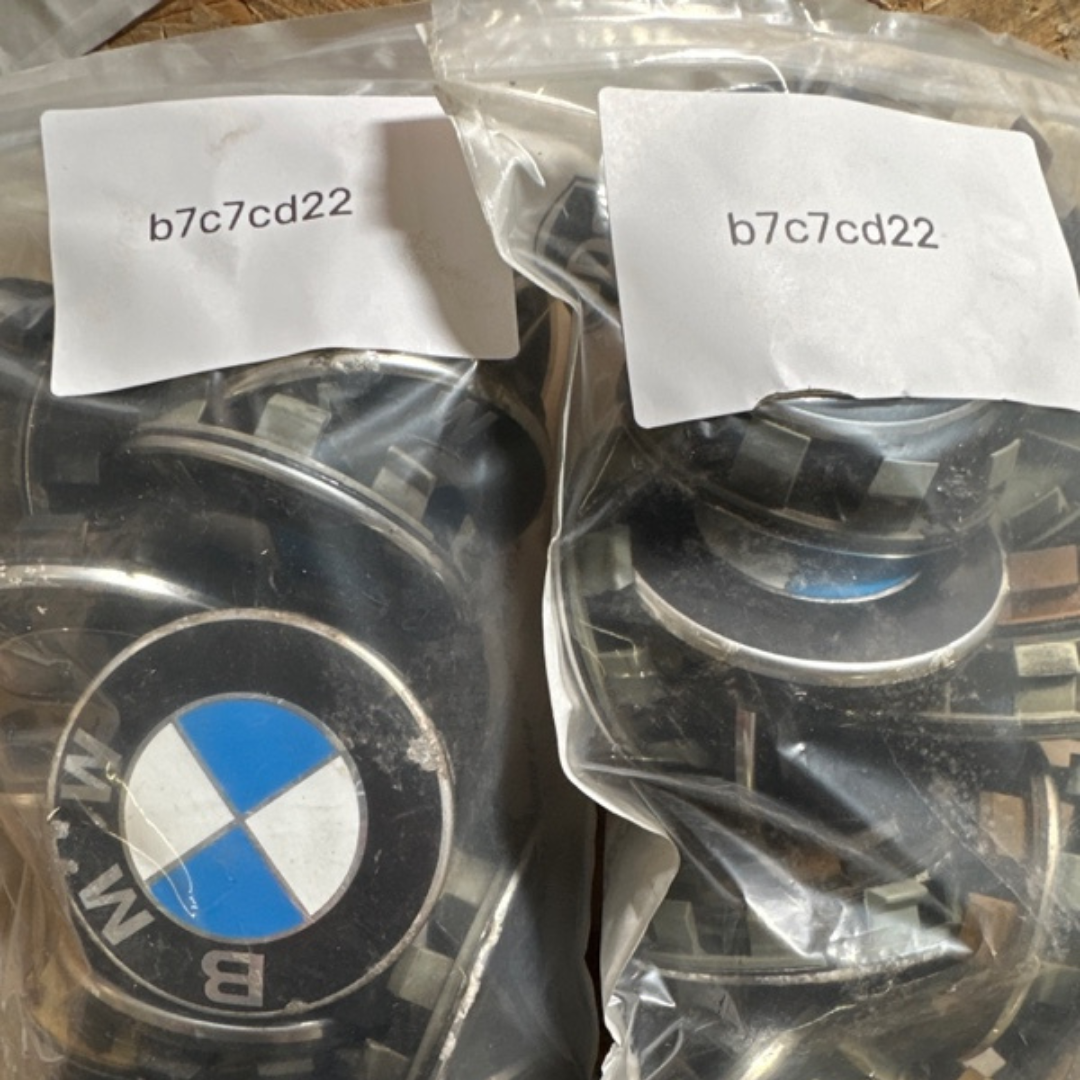 Set of 4 BMW Wheel Center Cap Genuine OEM Caps 36136783536 b7c7cd22