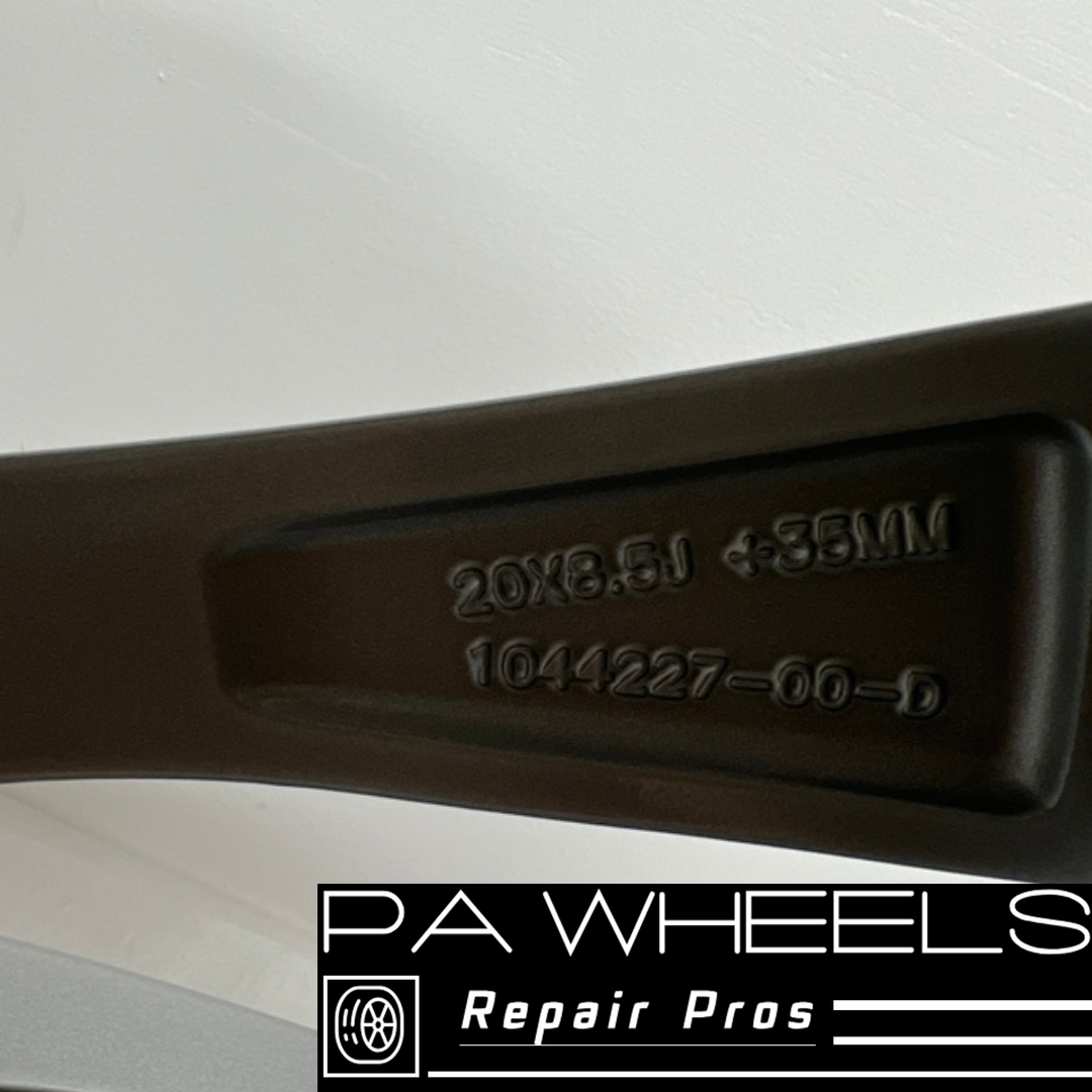 TESLA MODEL 3 2017-2020 20" FACTORY OEM FRONT WHEEL RIM 96318 104422700D