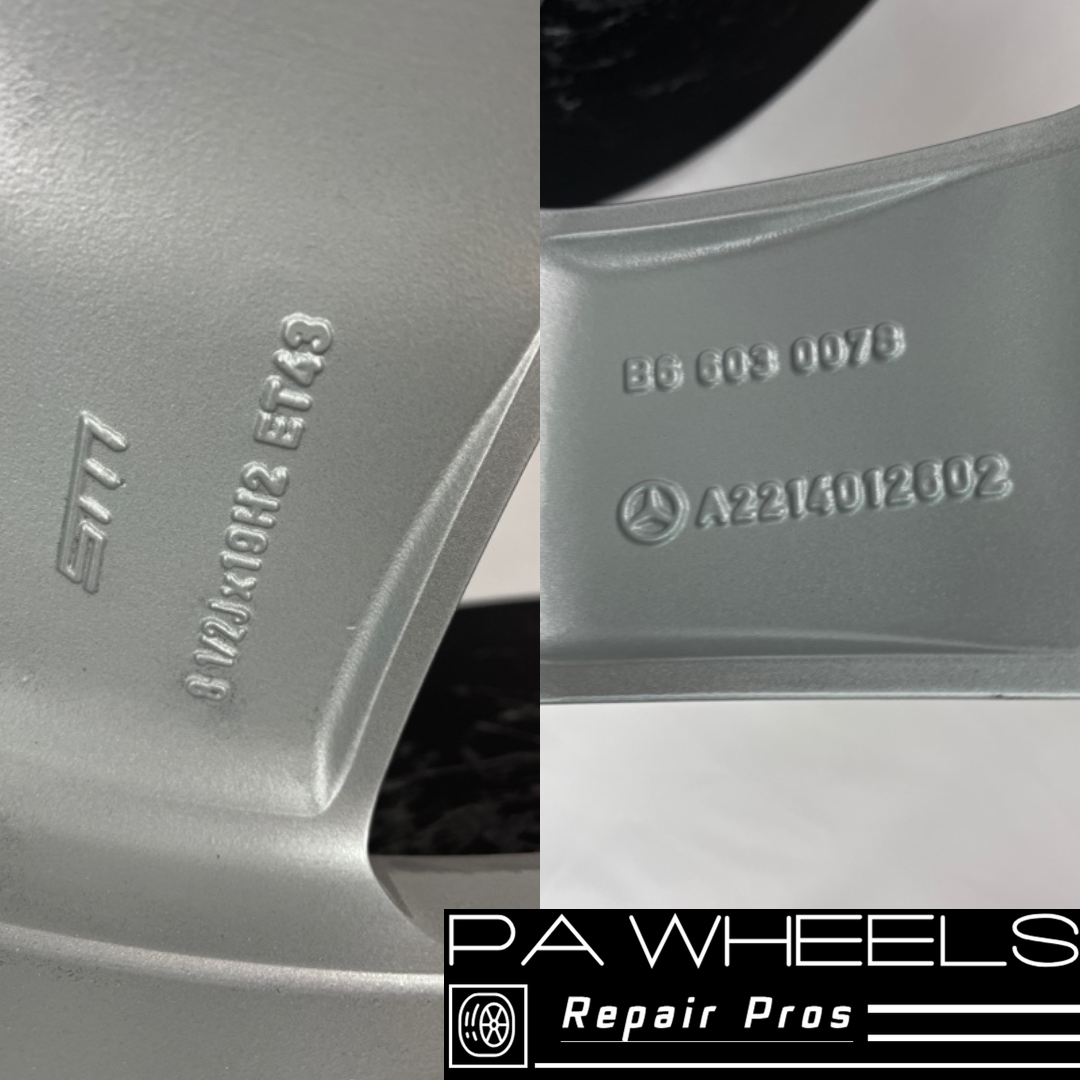SET OF 4 MERCEDES CL550 S-CLASS 2008-2011 19" FACTORY OEM AMG WHEEL RIM