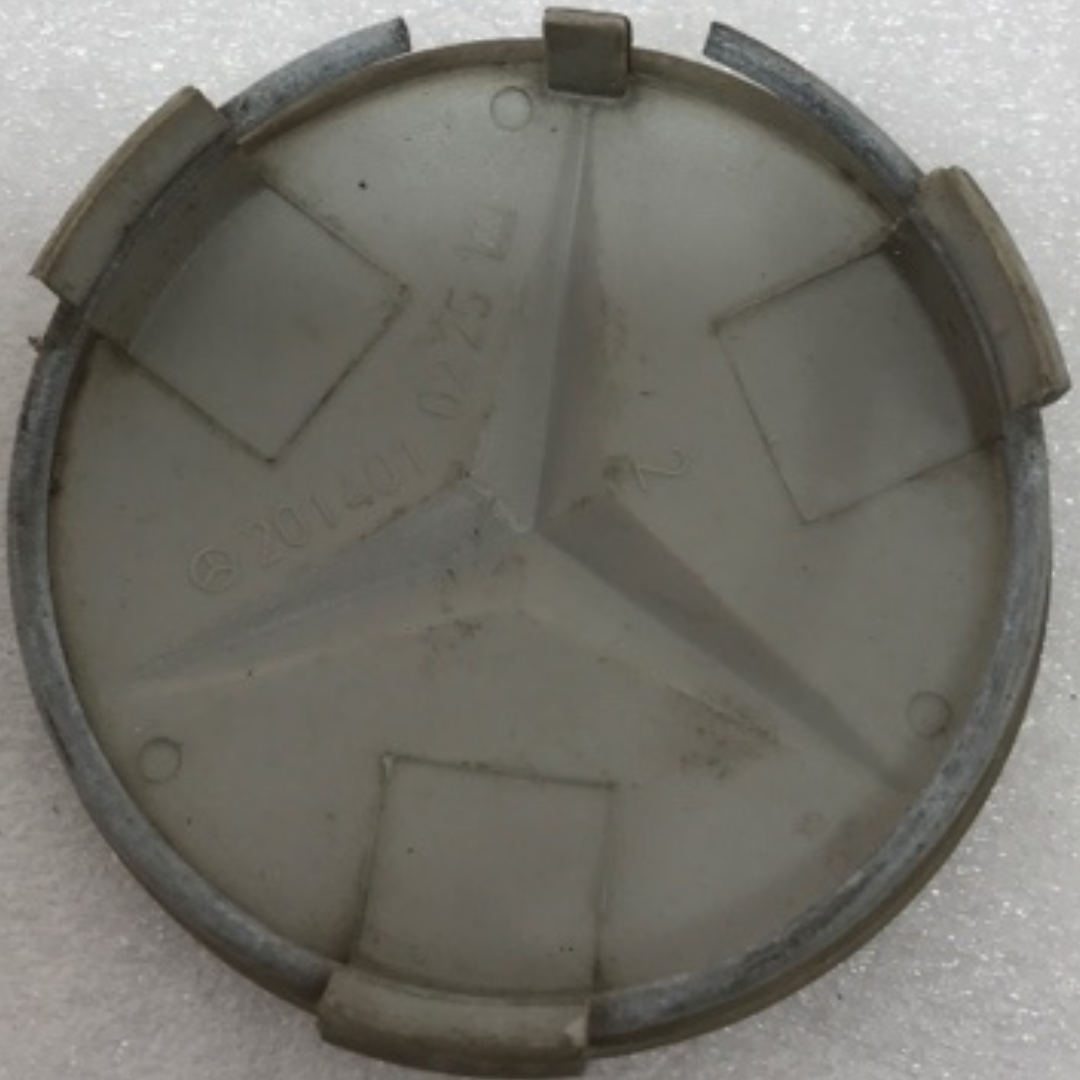 Set of 4 Mercedes-Benz Silver Wheel Center Hub Caps 75mm d14454d2