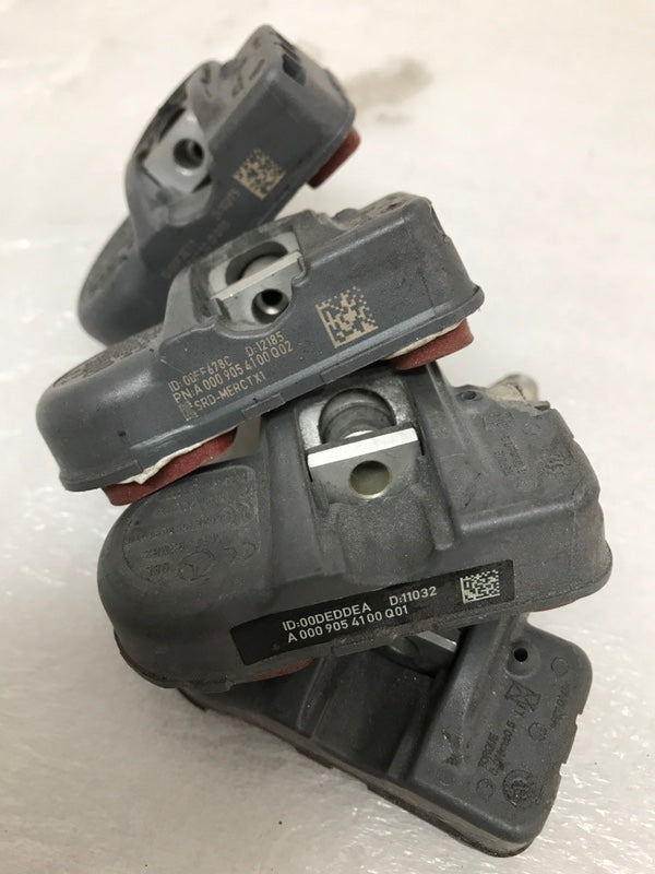 Set of 4 Mercedes Schrader TPMS Sensor A0009054100 433mhz 6bf76079