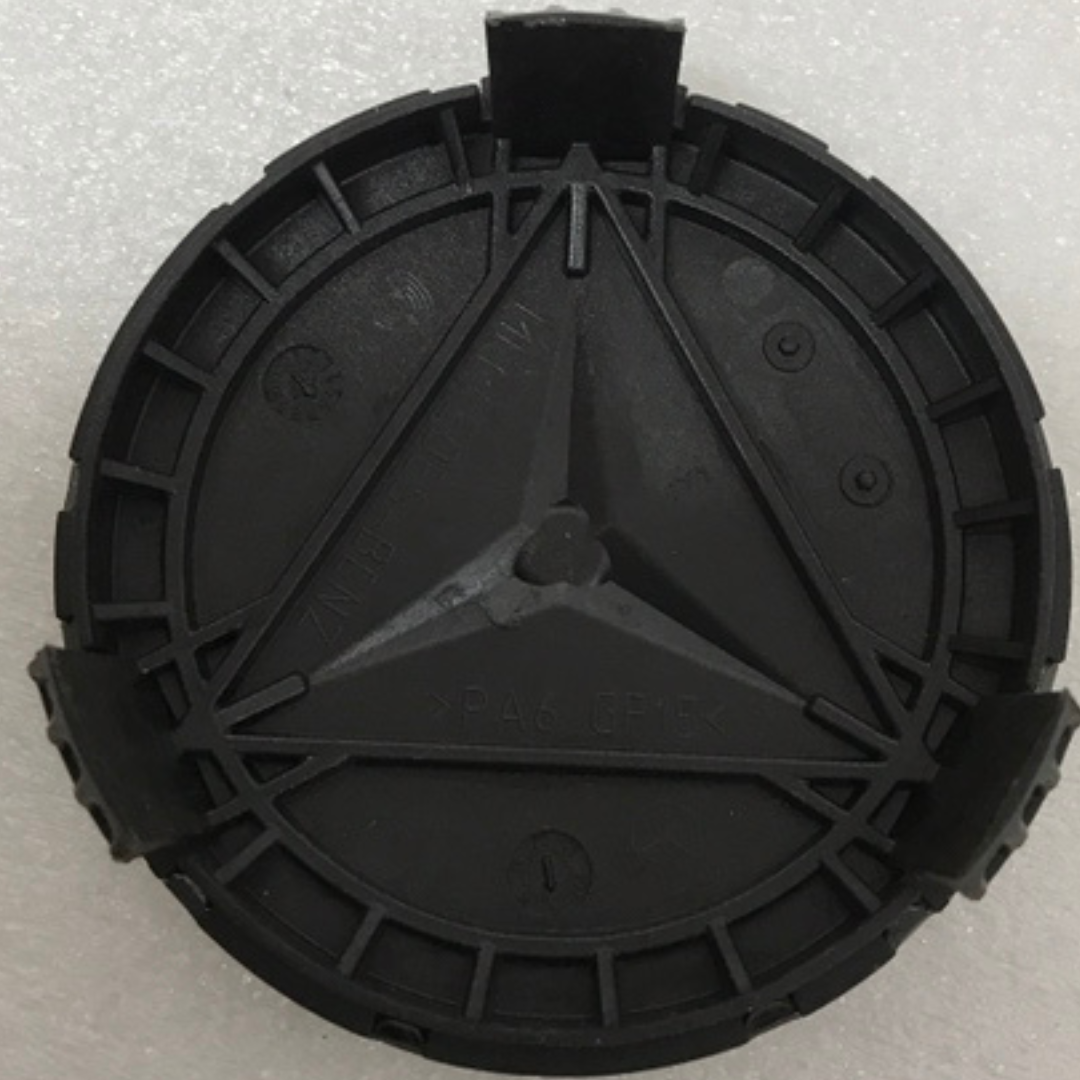 Set of 4 Mercedes-Benz Black Wheel Center Caps 519325c9