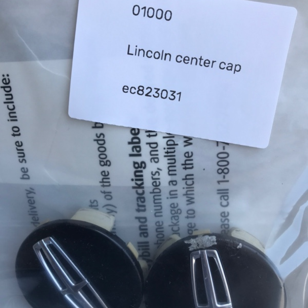 Set of 4 Lincoln Wheel Hub Center Cap DPSC-1A096-AA ec823031