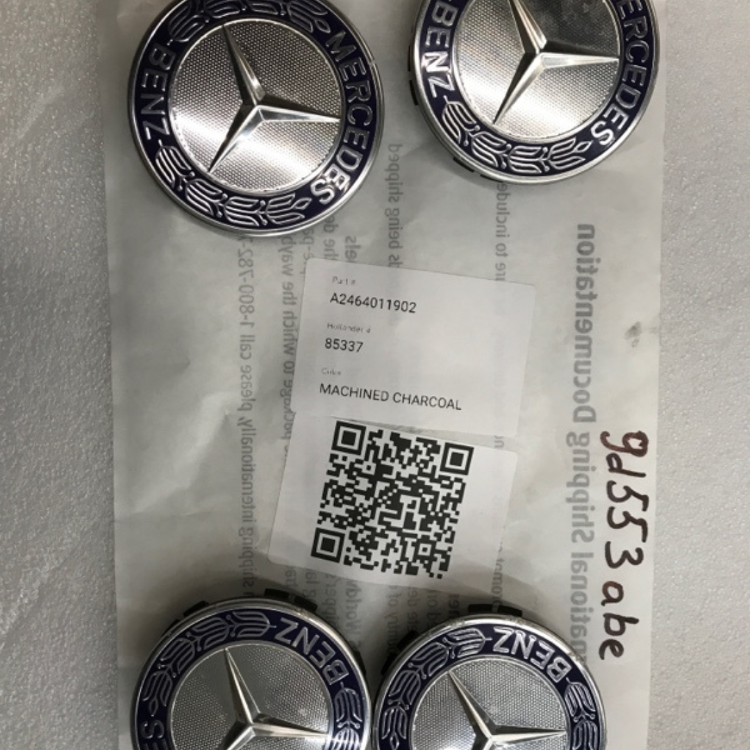 SET OF 4 MERCEDES-BENZ WHEEL CENTER CAPS A1714000125 9d553abe