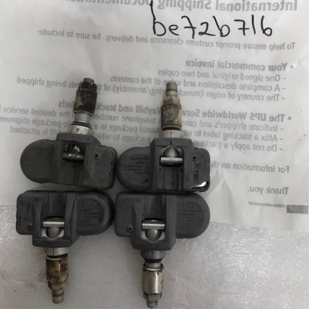 Set of 4 Schrader Mercedes TPMS Sensor 433mhz A0009054100 be72b716