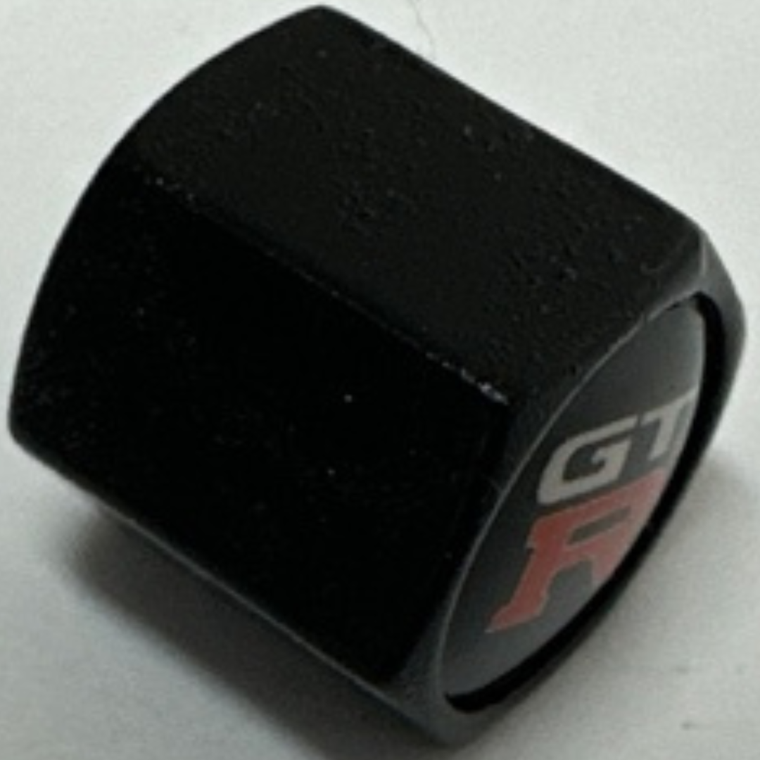 Set of 4 Universal GTR Wheel Stem Air Valve Caps Anti-theft Cover Kit 4da7d3e4