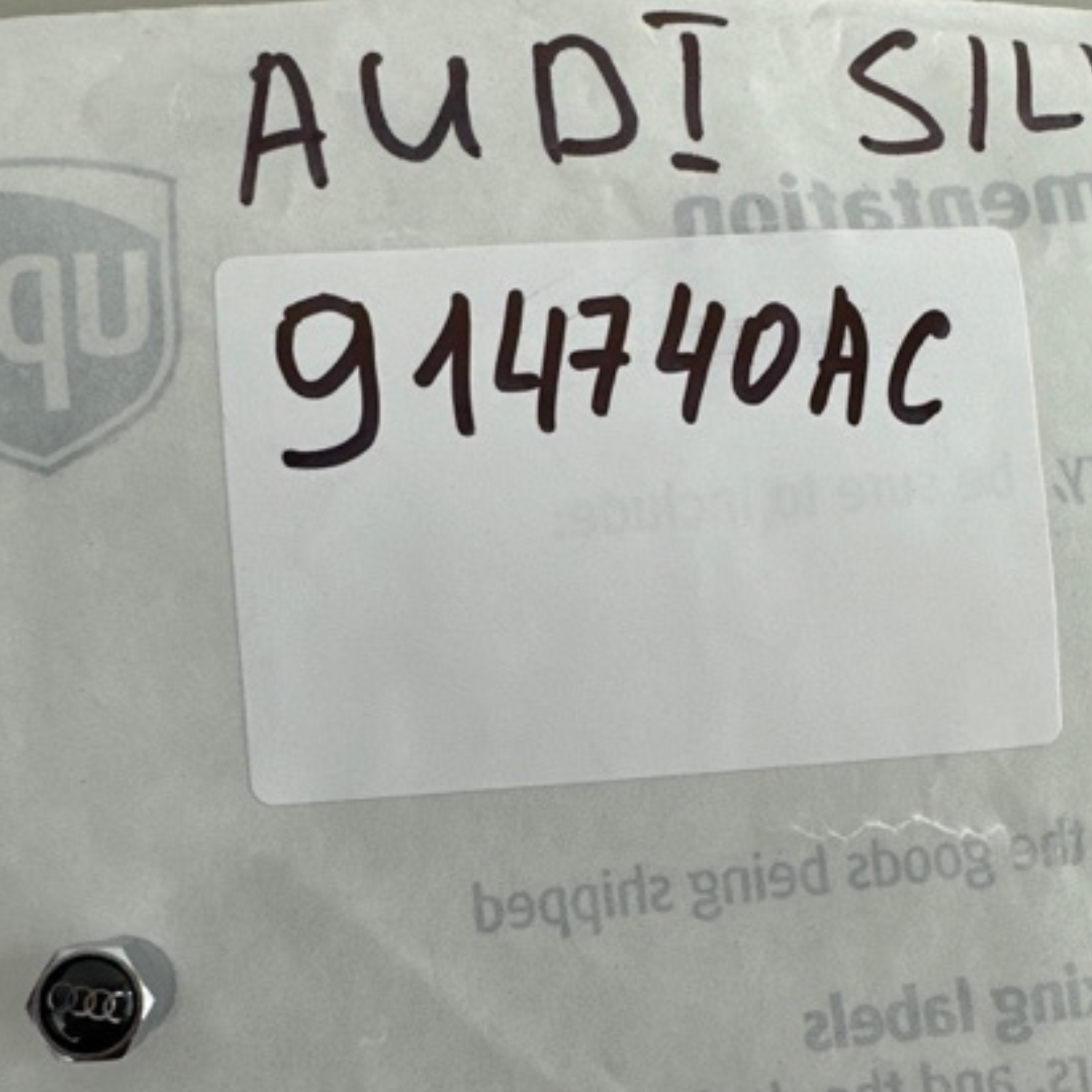 Set of 4 Universal Audi Wheel Stem Air Valve Caps 914740ac
