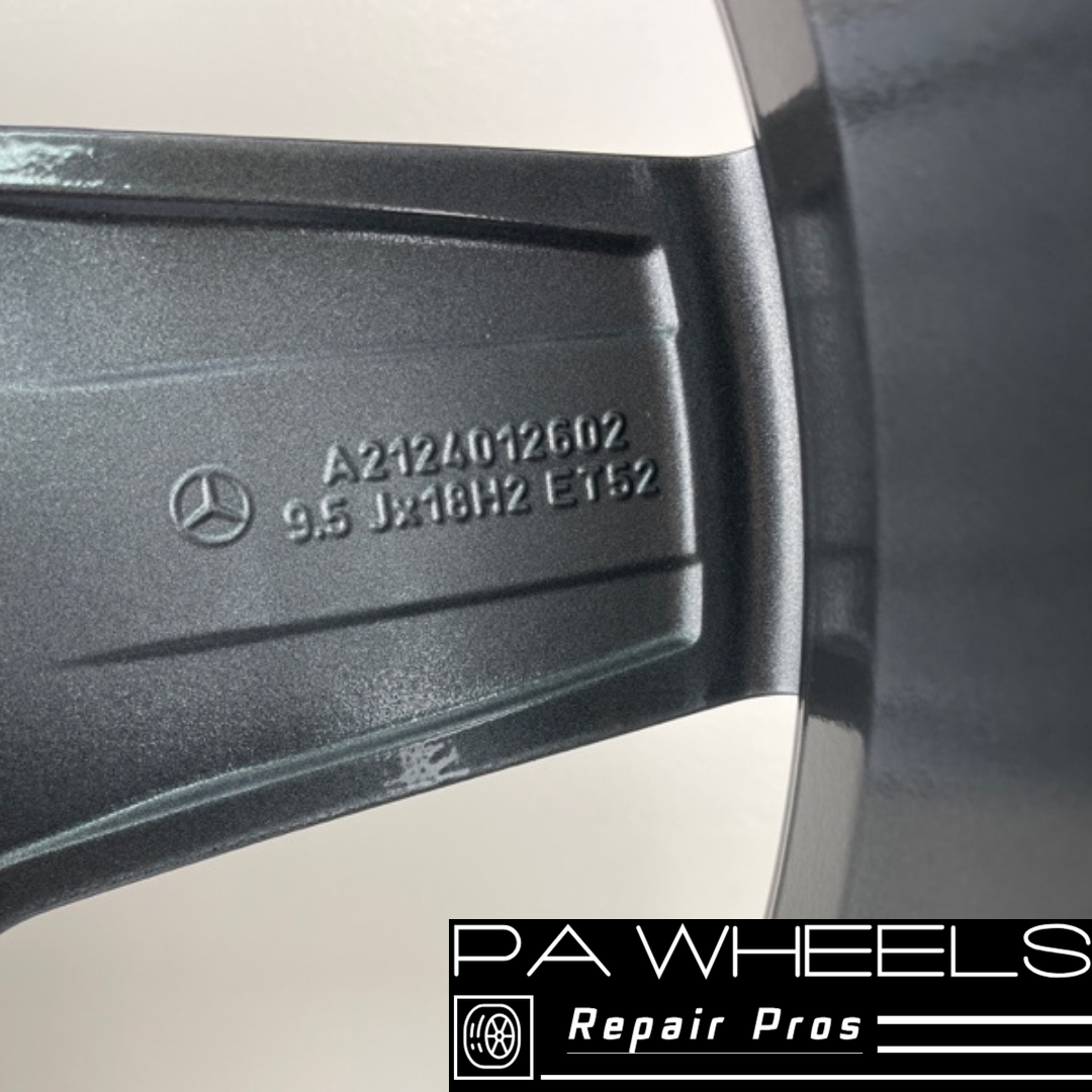 MERCEDES E63 AMG 2010 2011 18" FACTORY ORIGINAL REAR WHEEL RIM 85134 A2124012602
