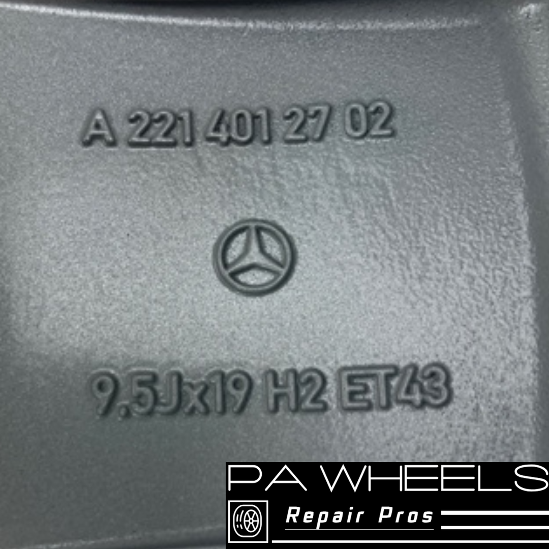 SET OF 4 MERCEDES CL550 S-CLASS 2008-2011 19" FACTORY OEM AMG WHEEL RIM