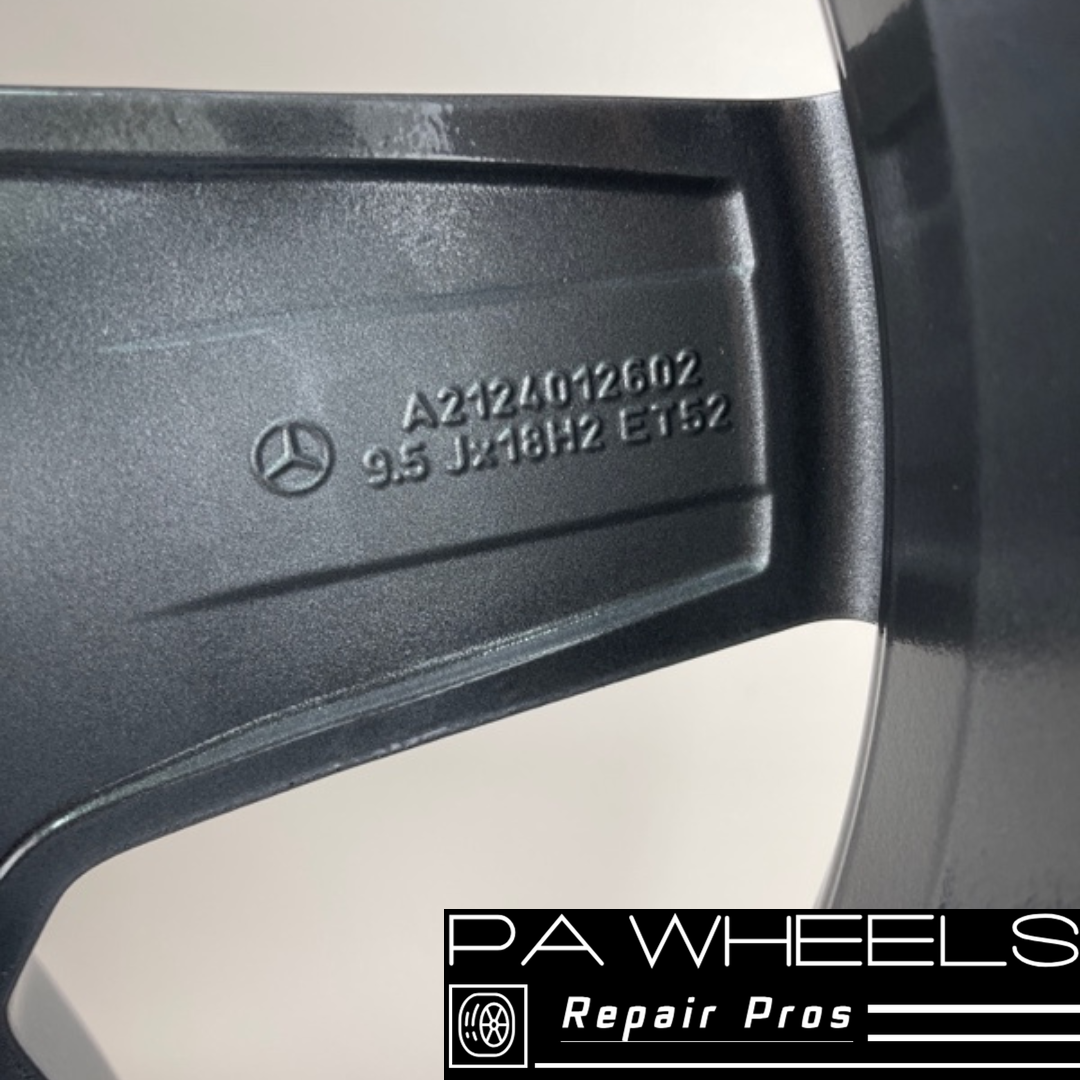 MERCEDES E63 AMG 2010 2011 18" FACTORY ORIGINAL REAR WHEEL RIM 85134 A2124012602