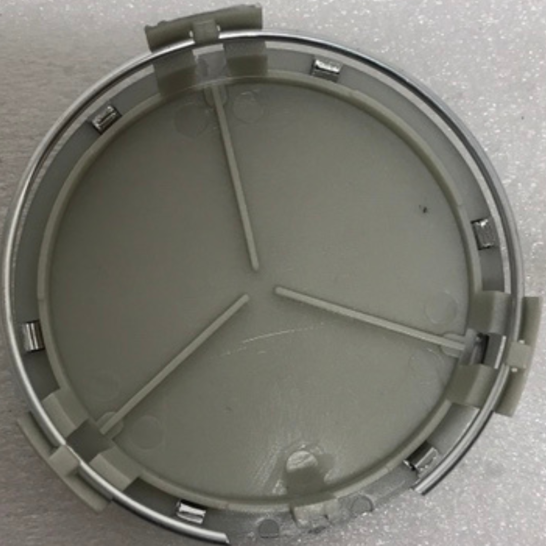 Set of 4 Mercedes-Benz Silver Wheel Center Hub Caps 9ef8b6c8