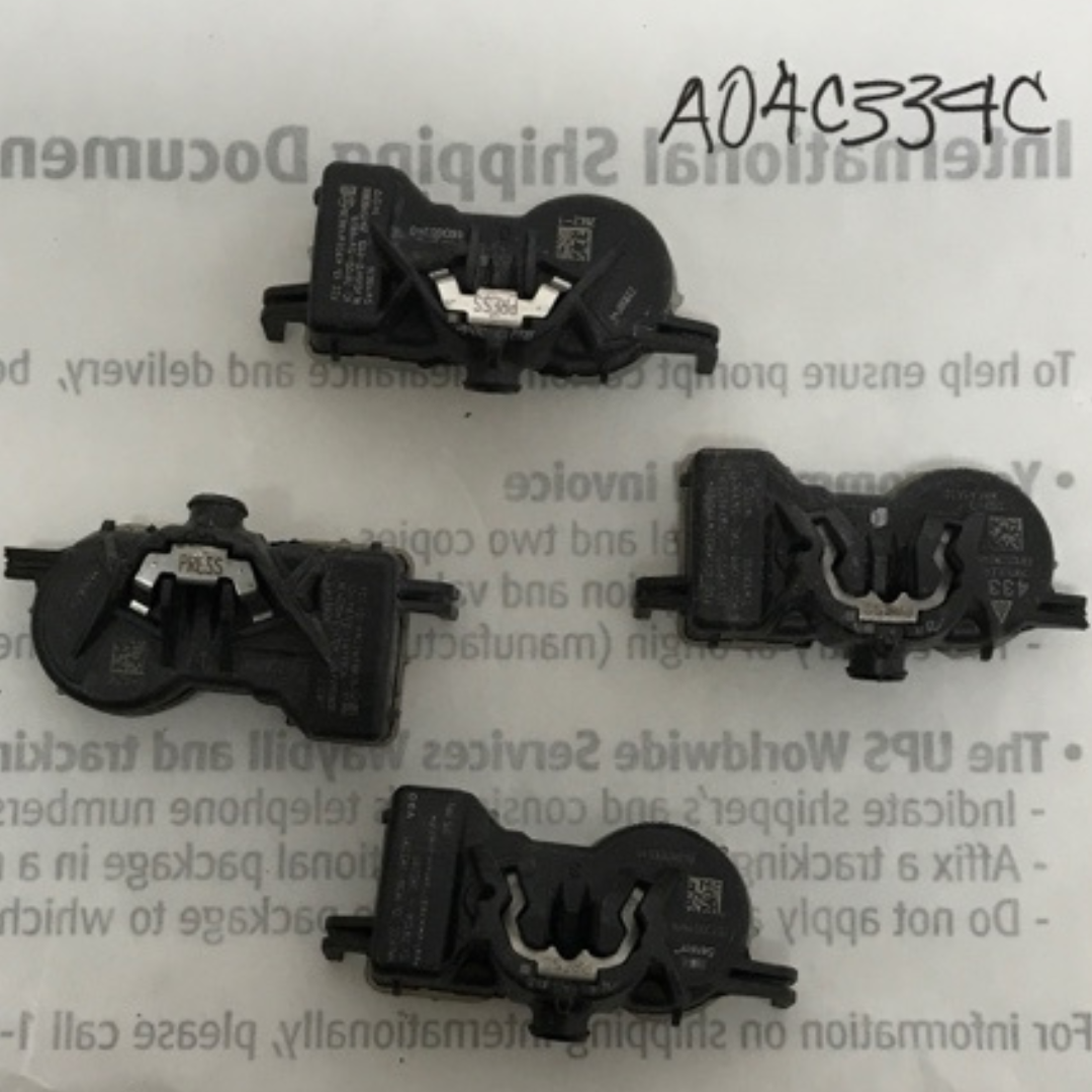 Set of 4 Cadillac TPMS Sensor 315 Mhz 22959744 a04c334c