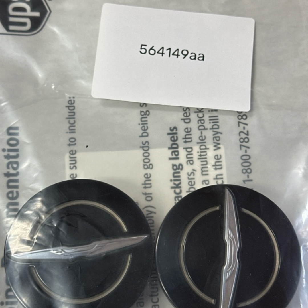 Set of 4 Chrysler Wheel Center Cap 64MM 1LB74TRMAB 564149aa
