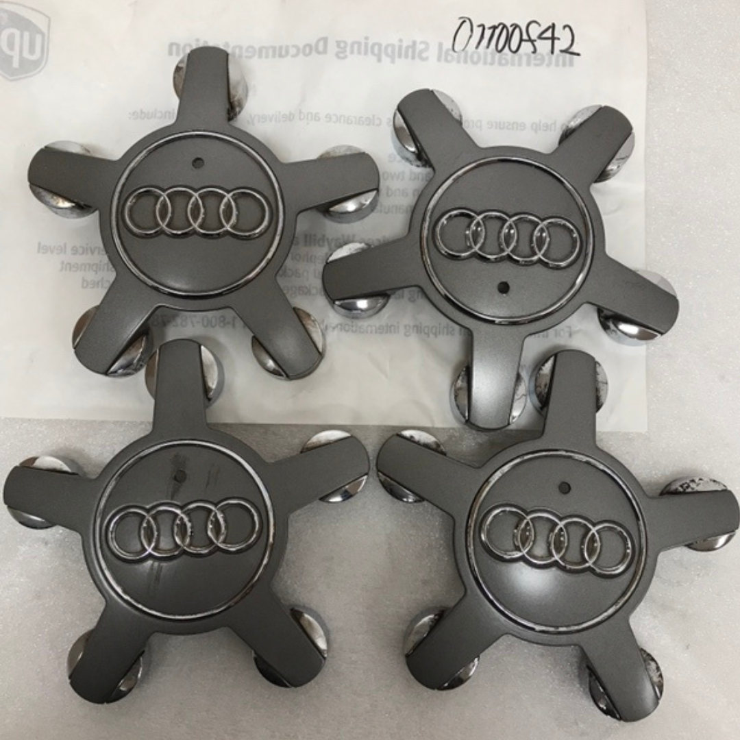 Set of 4 Audi Spyder Wheel Hub Center Cap 135MM 4F0601165N 01100f42